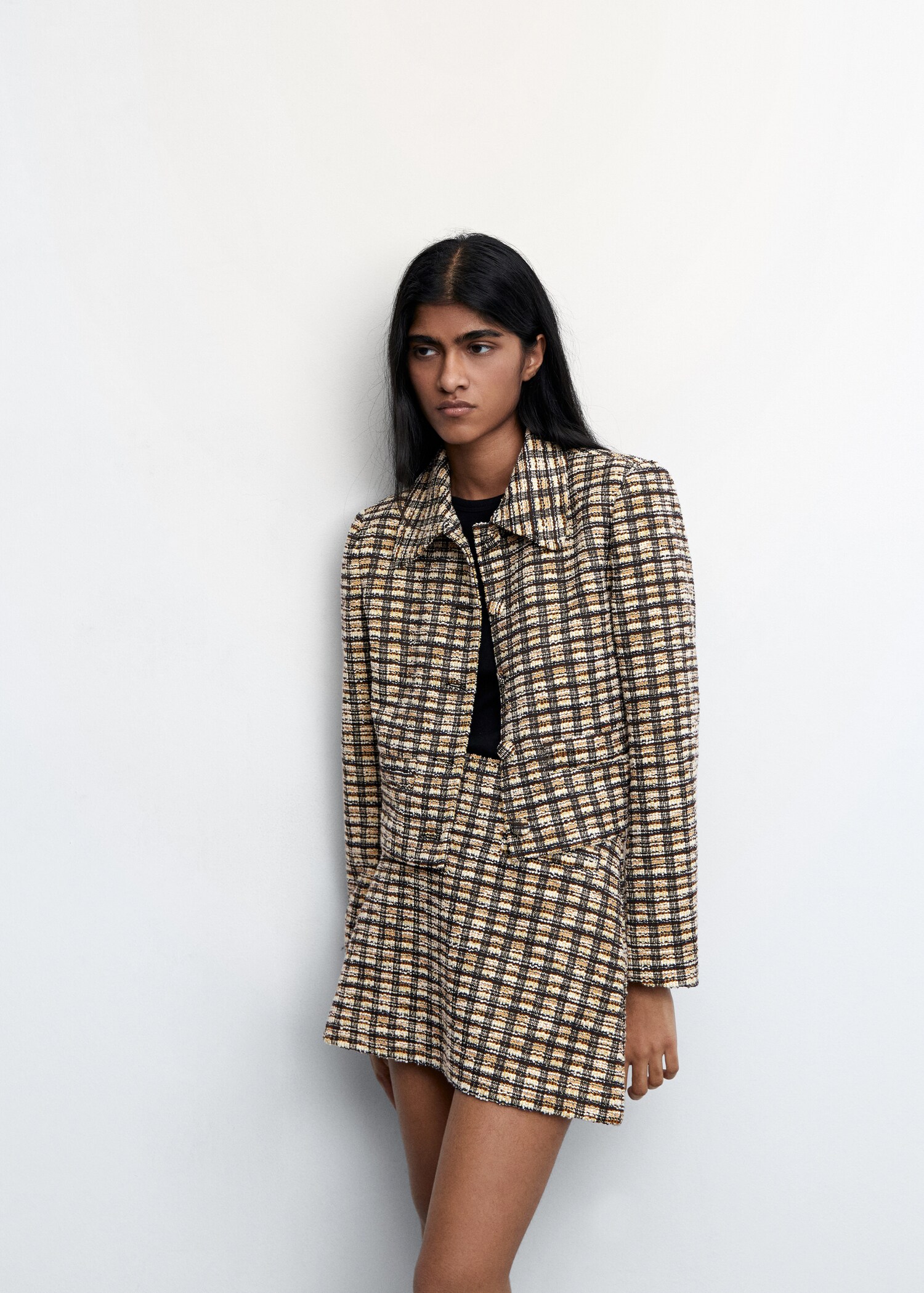 Veste tweed à carreaux - Détail de l'article 2