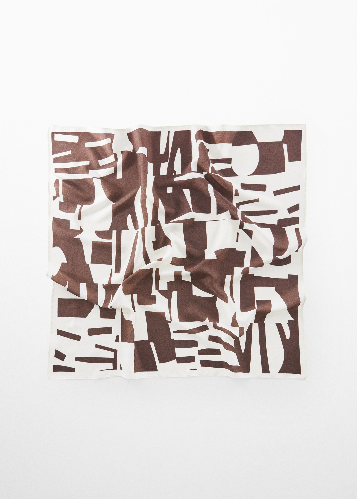 Geometric printed foulard - Article without model