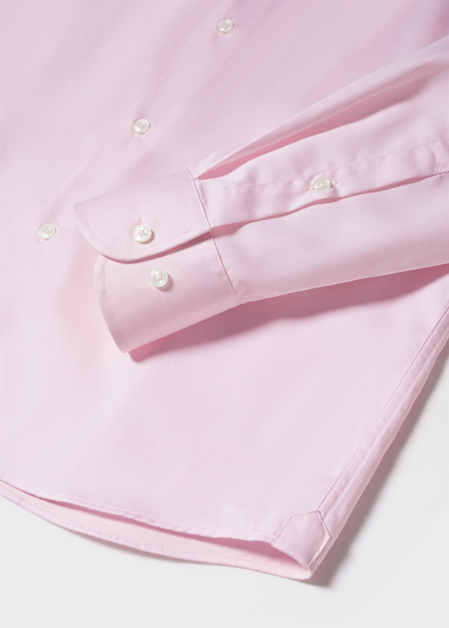 Gestructureerd slim fit overhemd - Detail van het artikel 8