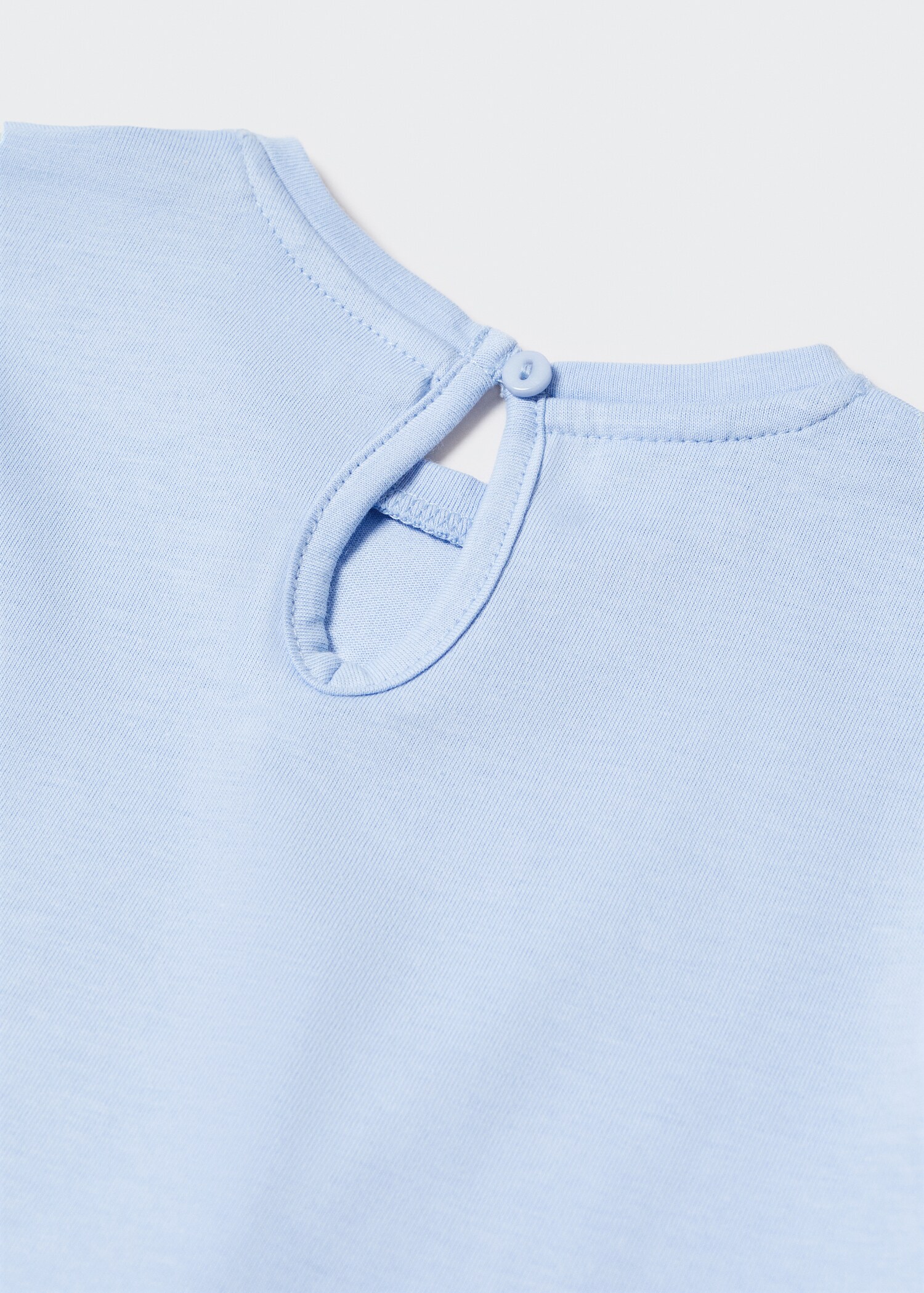 Ruffled sleeve T-shirt - Details of the article 0