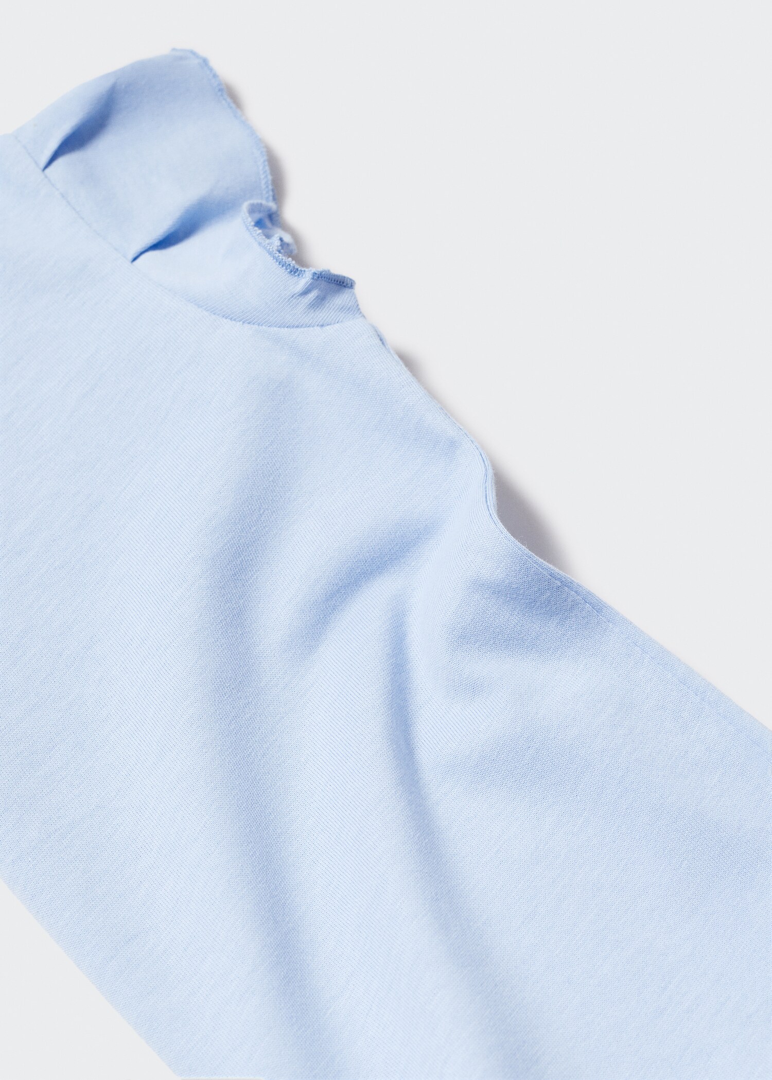 Ruffled sleeve T-shirt - Details of the article 8