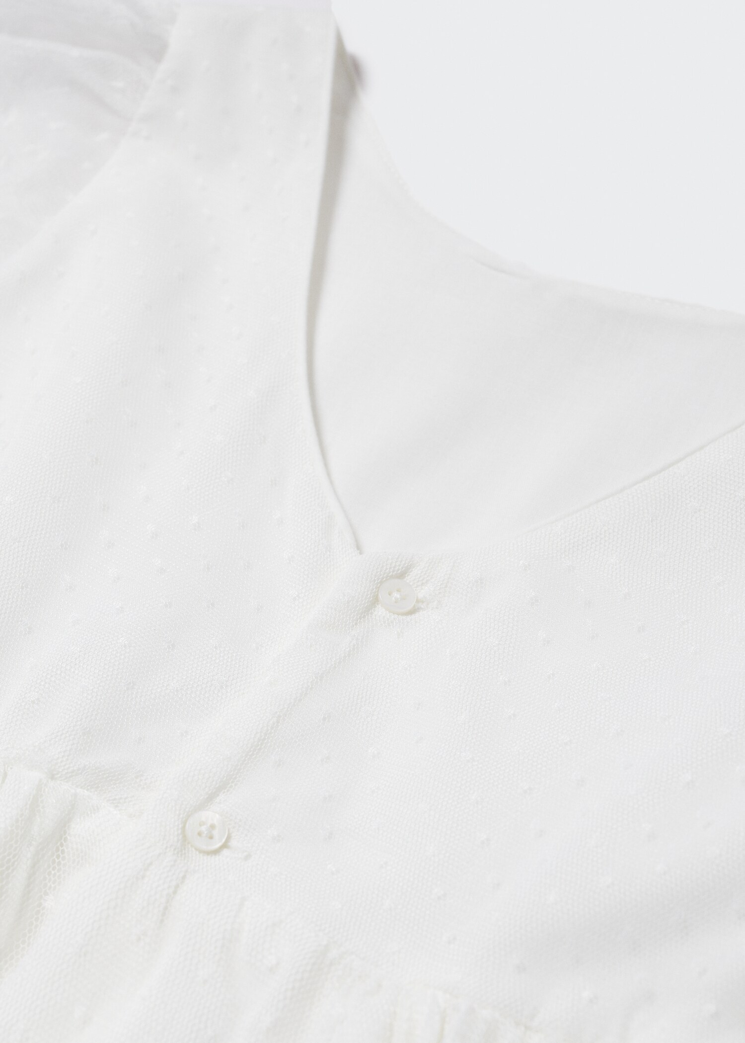 Vestido tul bordado - Detalle del artículo 0