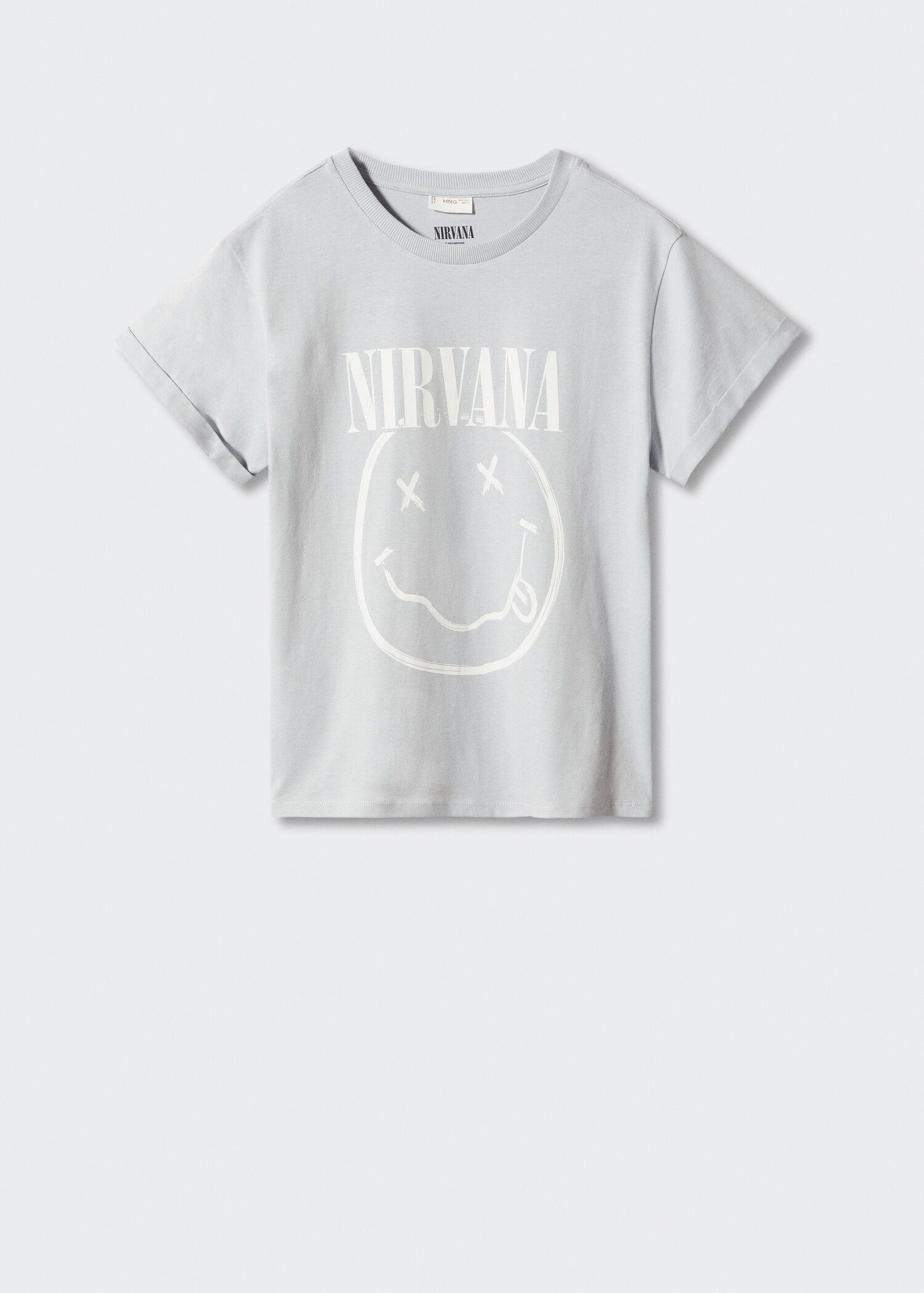 T-Shirt mit Nirvana-Design - Artikel ohne Model
