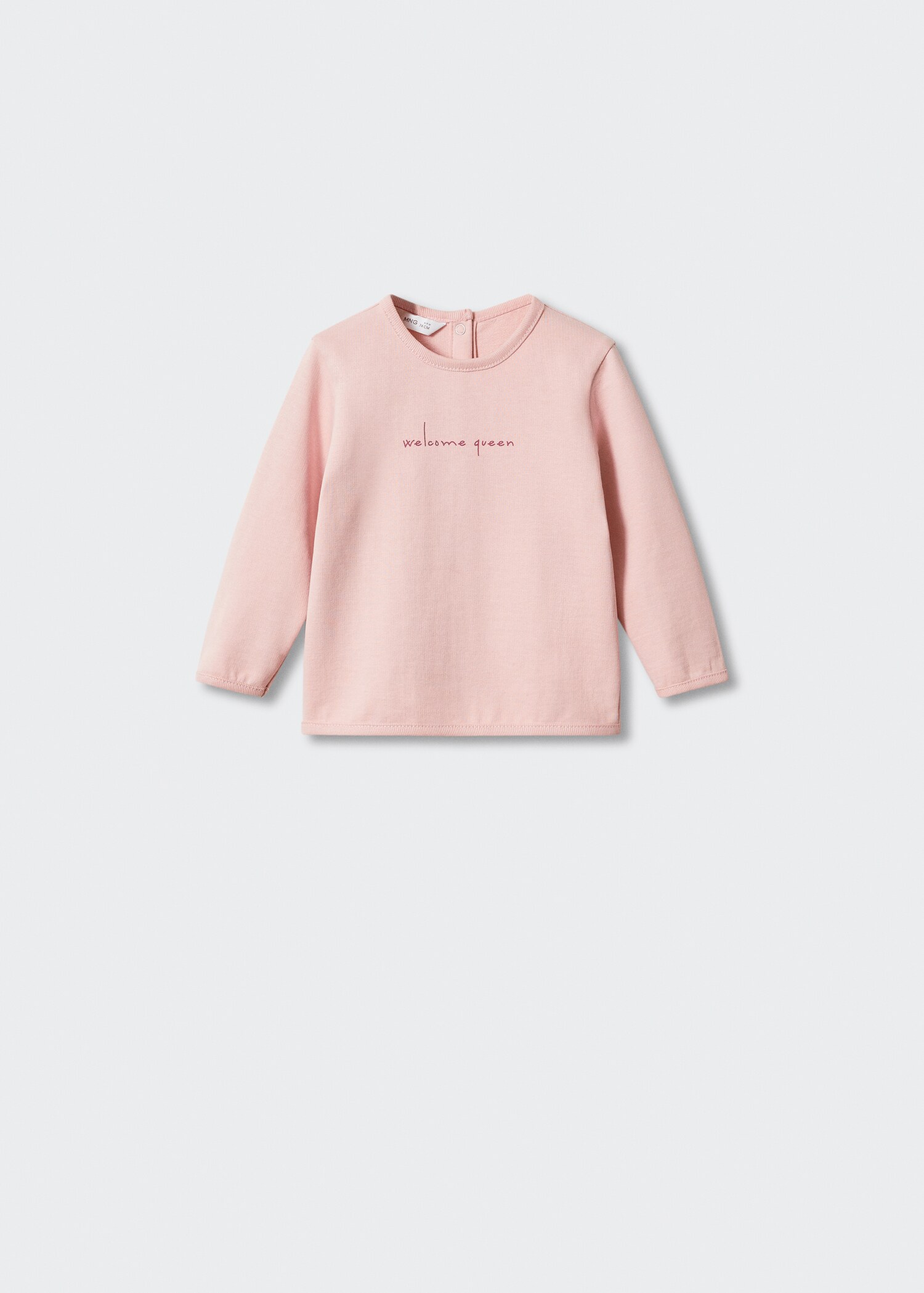 Gemustertes Baumwoll-Sweatshirt - Artikel ohne Model