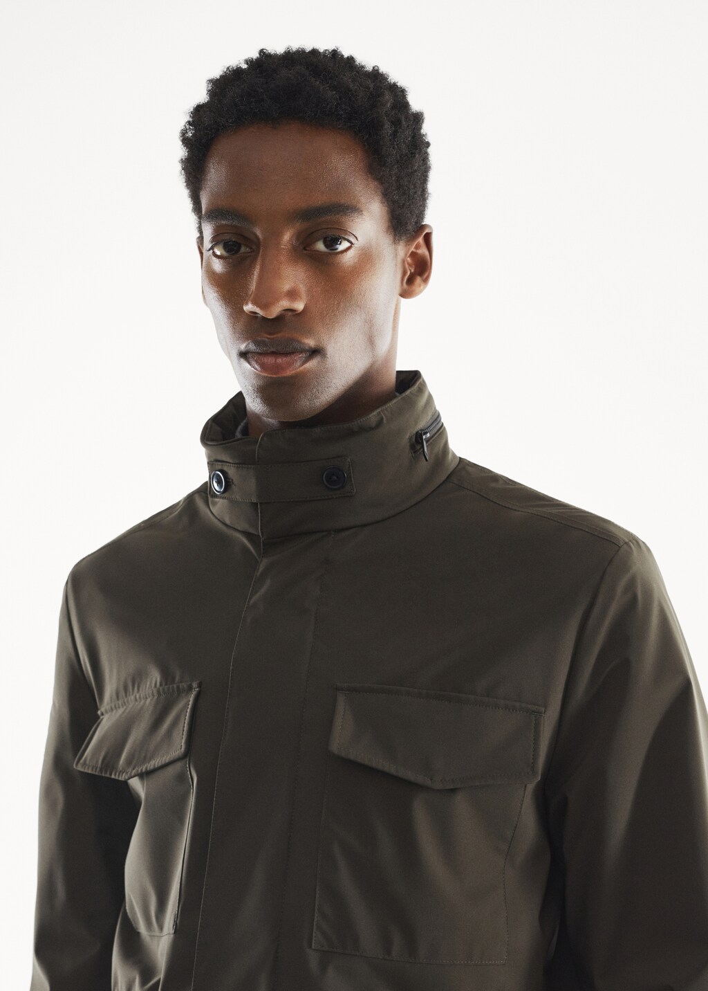 Veste militaire hydrofuge