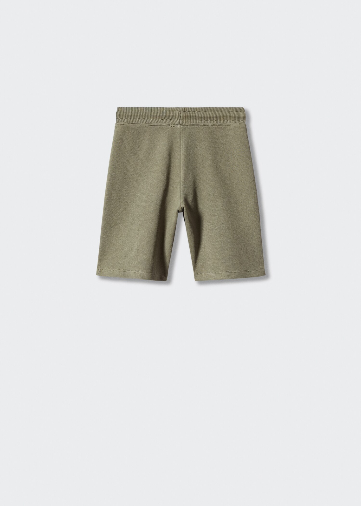 Bermudas jogger algodón - Reverso del artículo