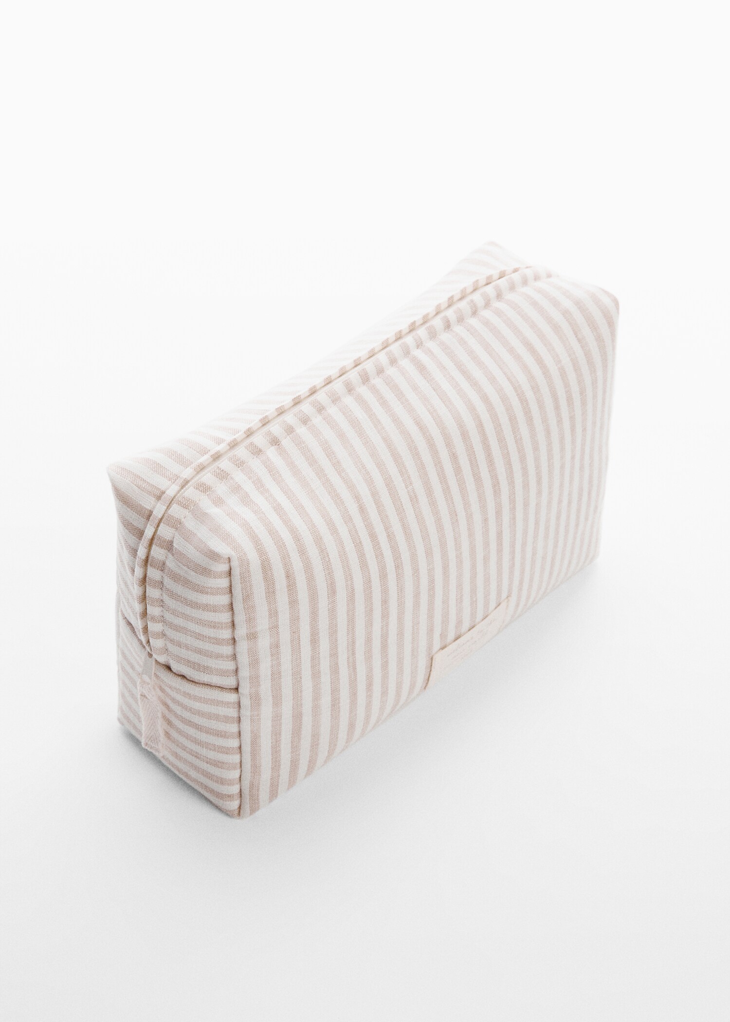 Striped cosmetic bag - Medium plane