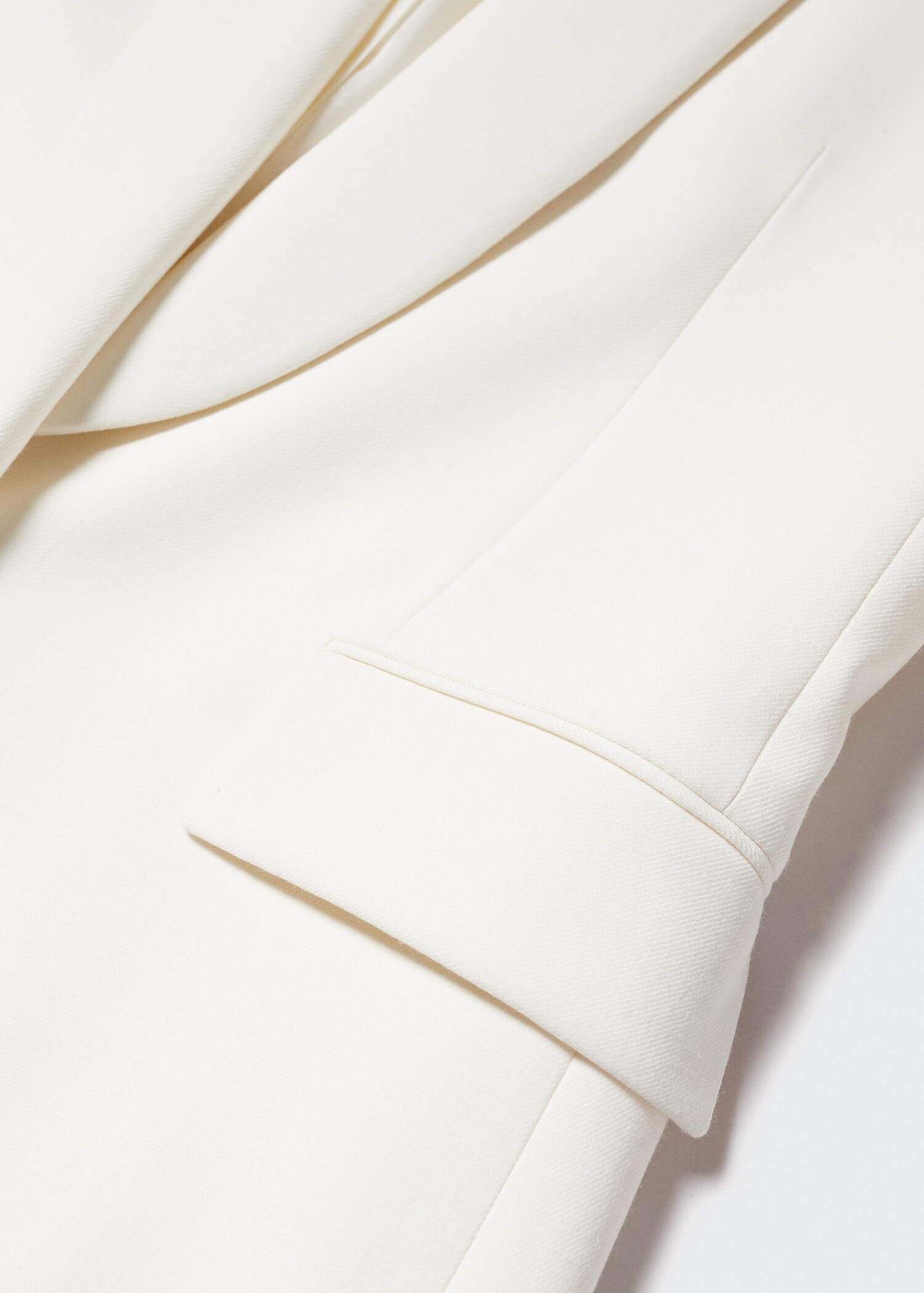 Shawl collar structured blazer - Details of the article 8