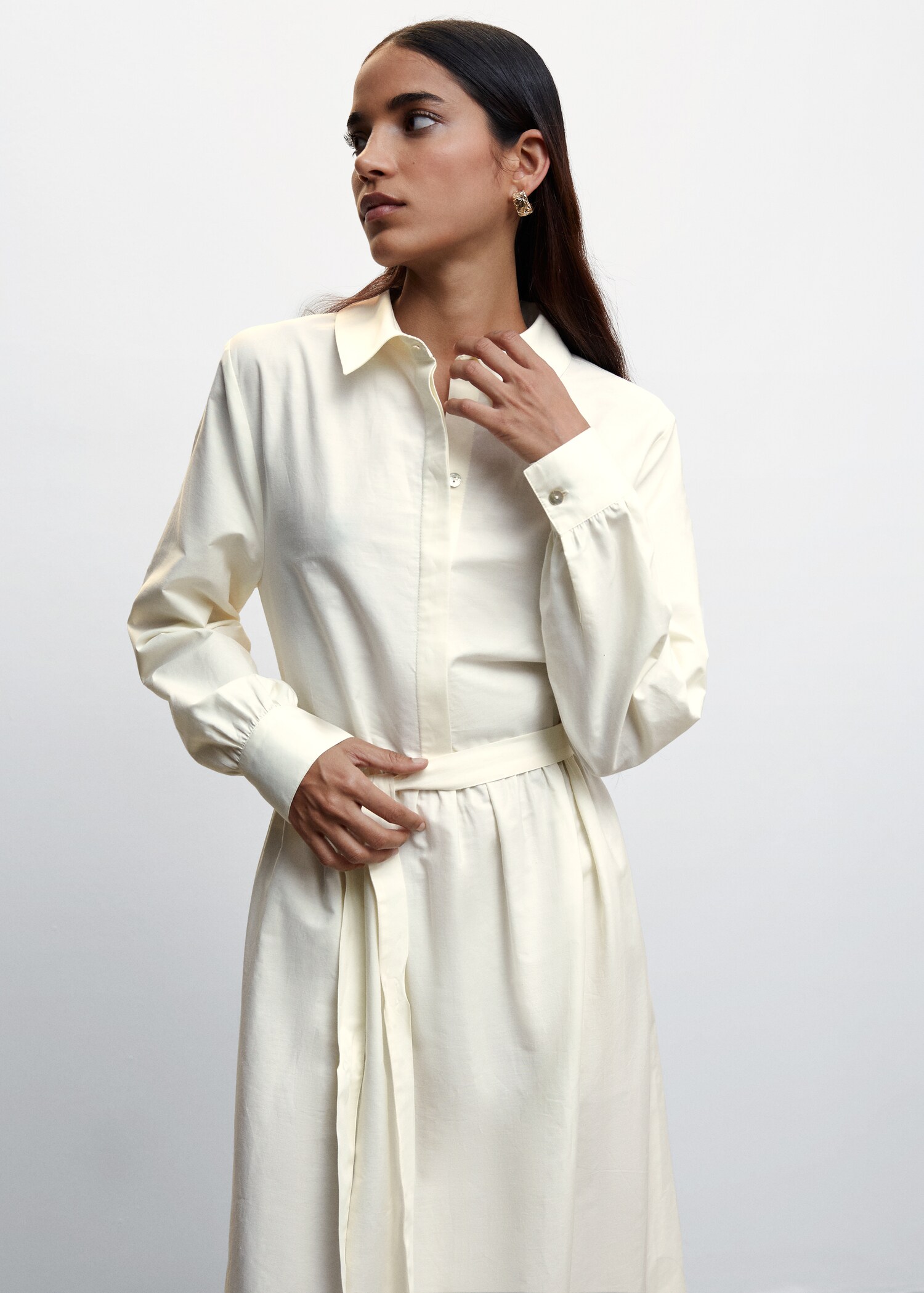 Long shirt dress - Medium plane