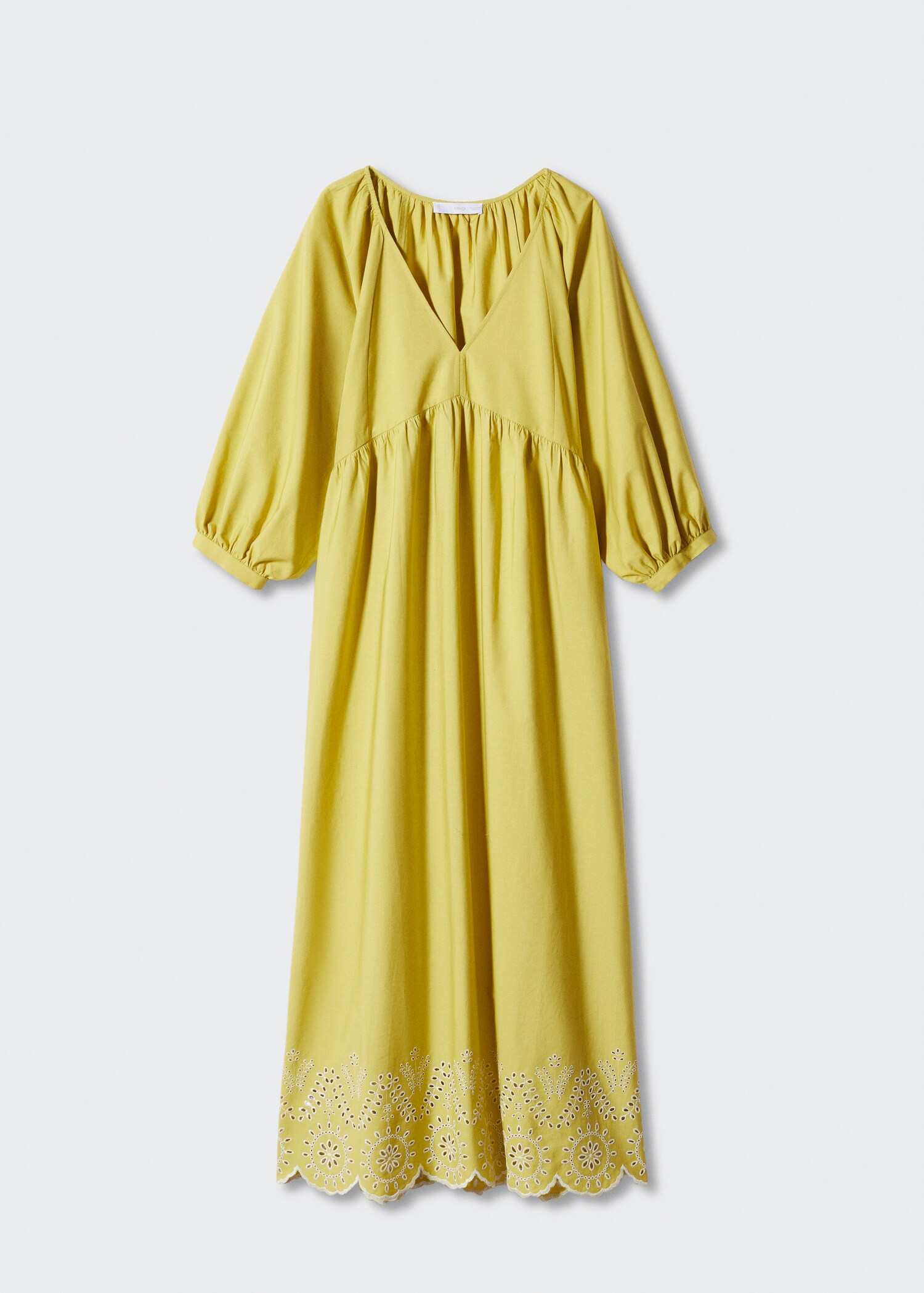 Vestido manga abullonada - Artículo sin modelo