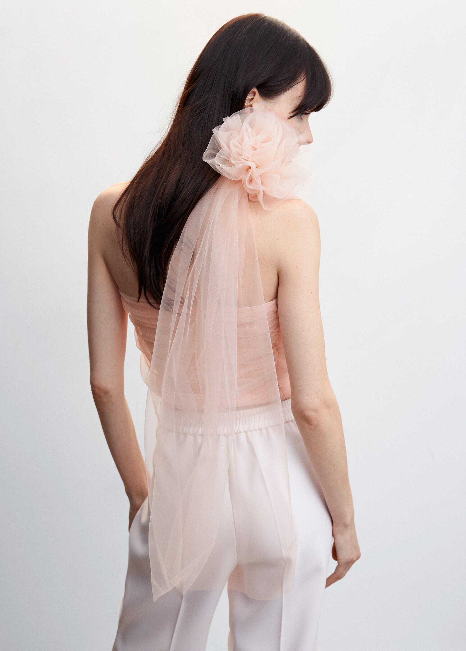 Floral chiffon top Women MANGO Nigeria