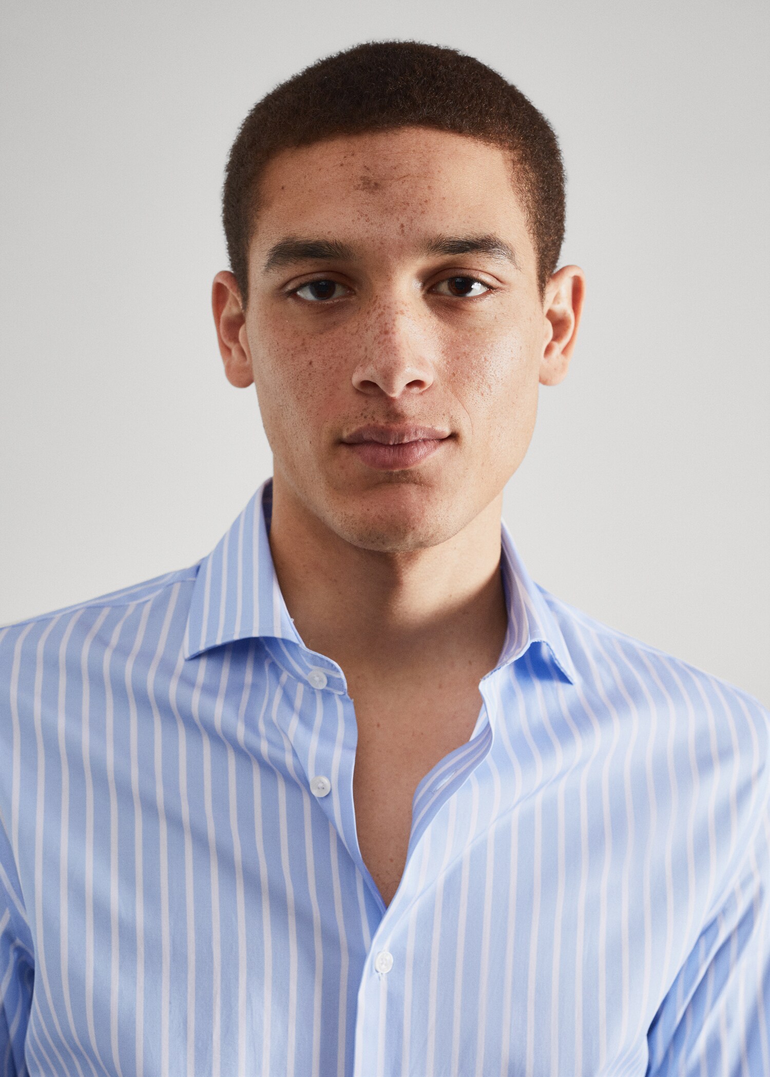 Chemise costume slim fit coton - Détail de l'article 1