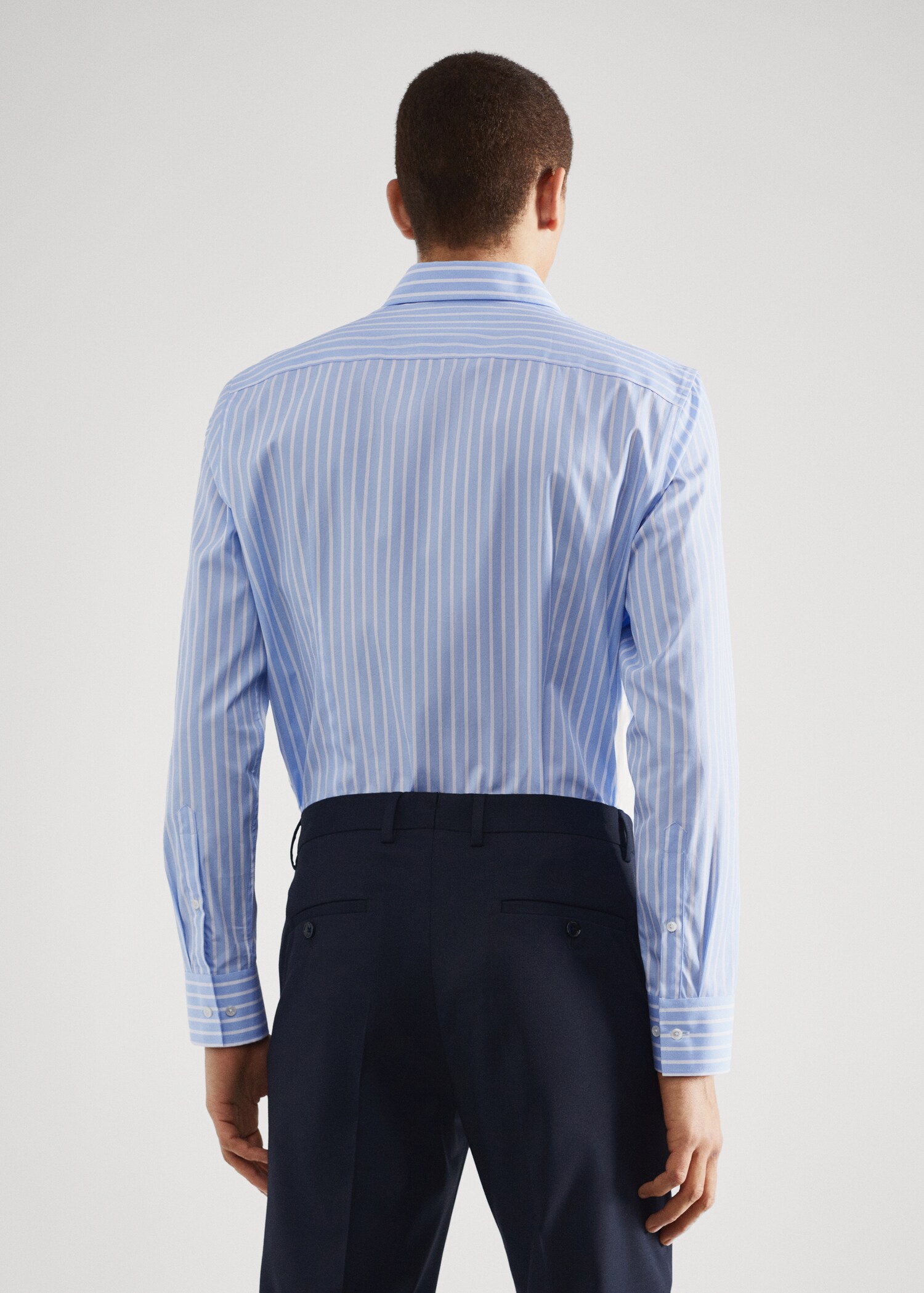 Chemise costume slim fit coton - Verso de l’article