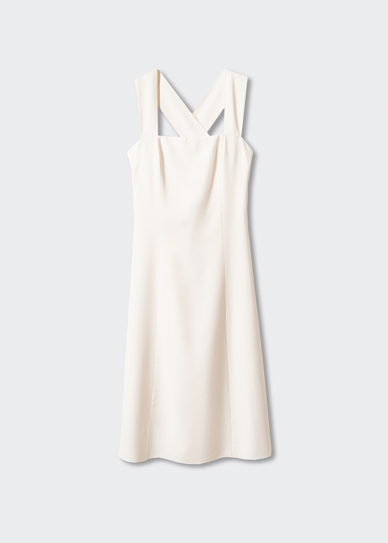 Vestido tirantes cruzados - Artículo sin modelo