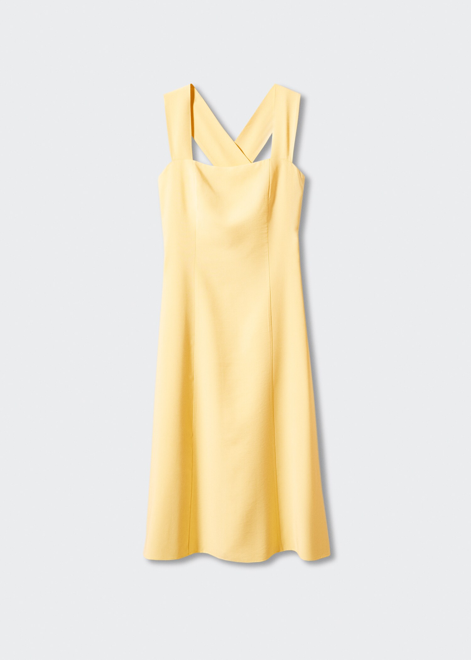 Vestido tirantes cruzados - Artículo sin modelo