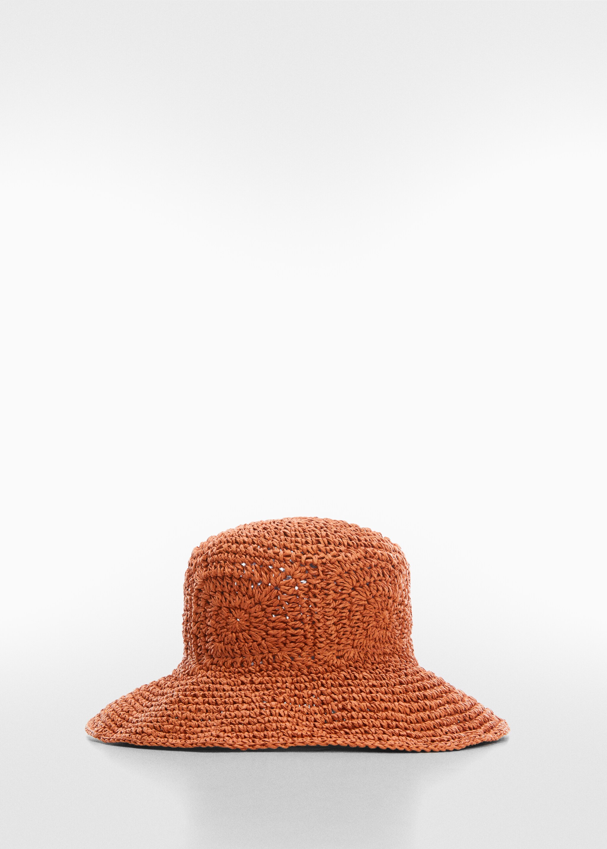 Sombrero fibra natural crochet  - Artículo sin modelo