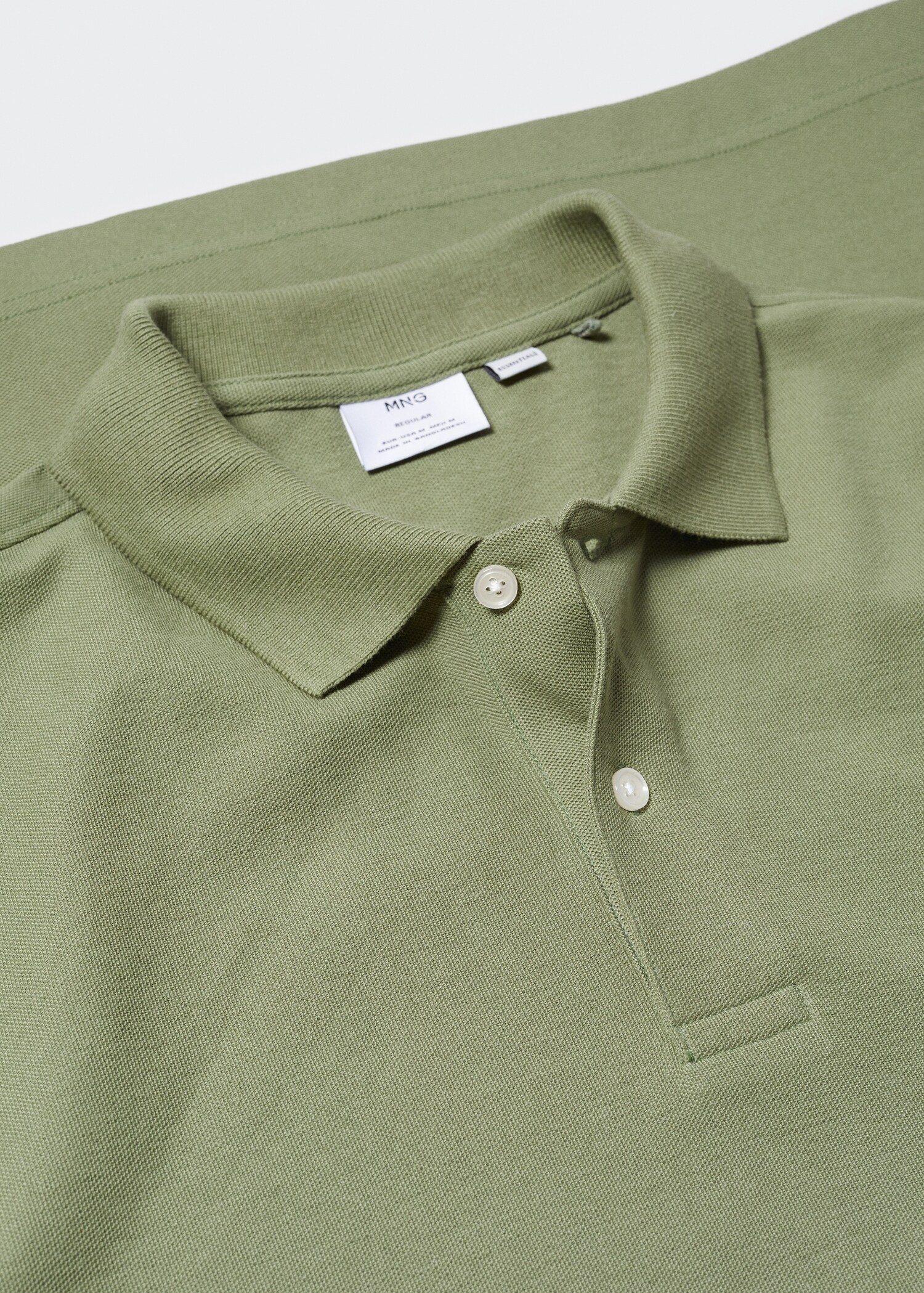 Polo coton piqué - Détail de l'article 8