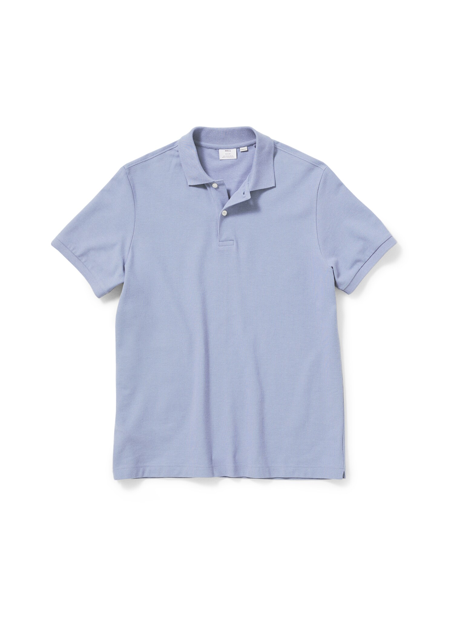 Cotton piqué polo shirt - Detaliu al articolului 9