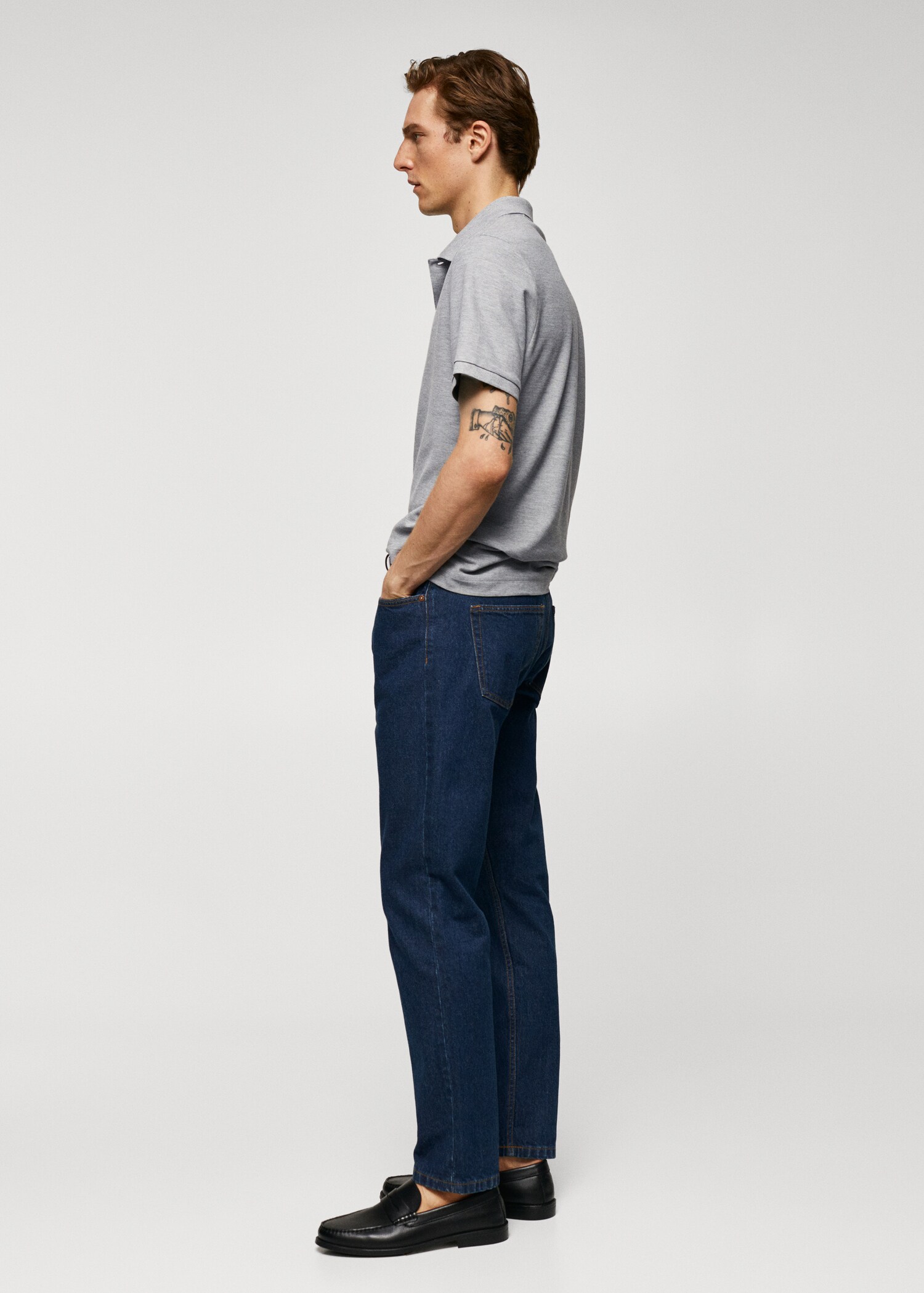 Tricou polo din bumbac piqué - Detaliu al articolului 2