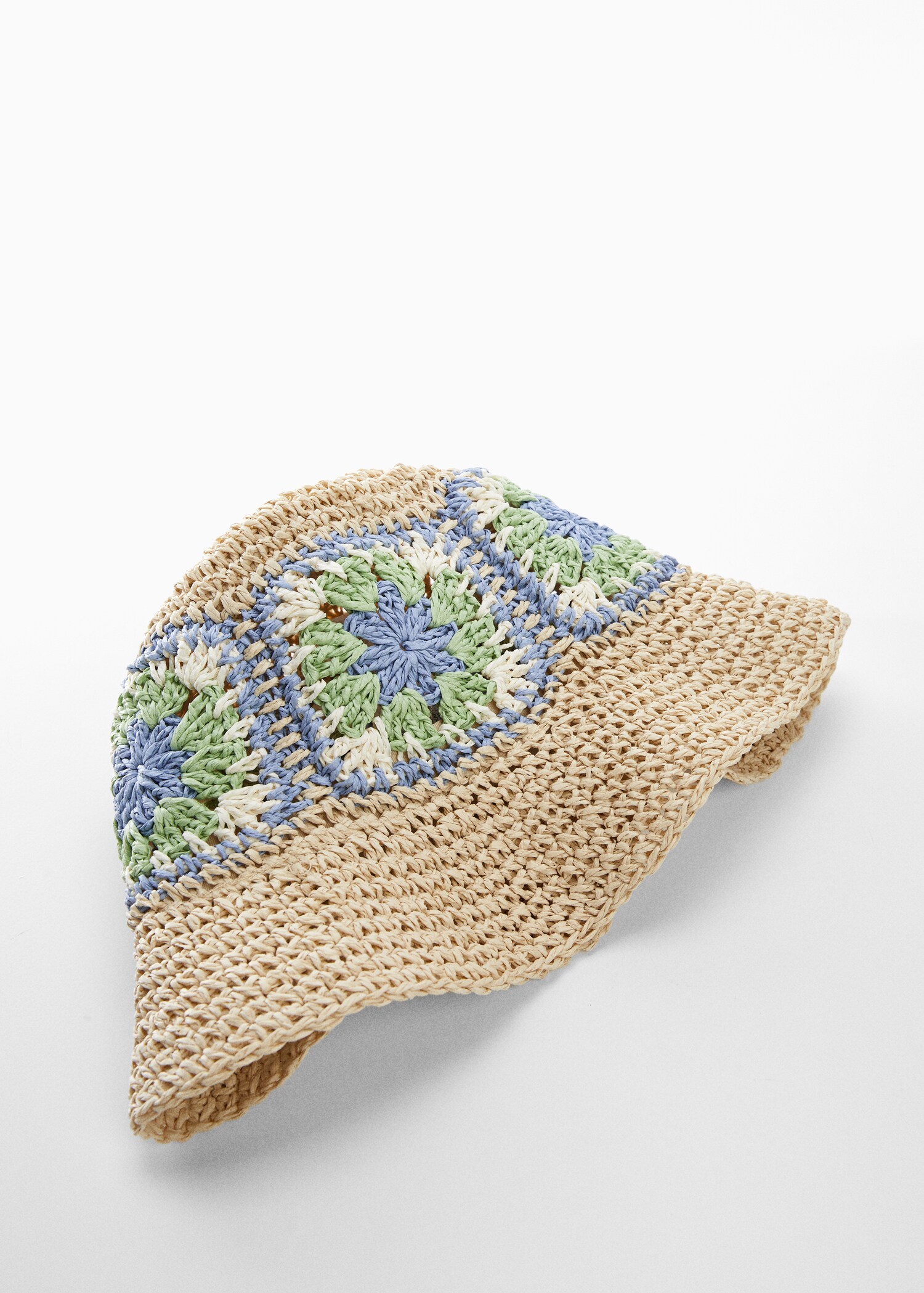 Flowers straw hat - Details of the article 1