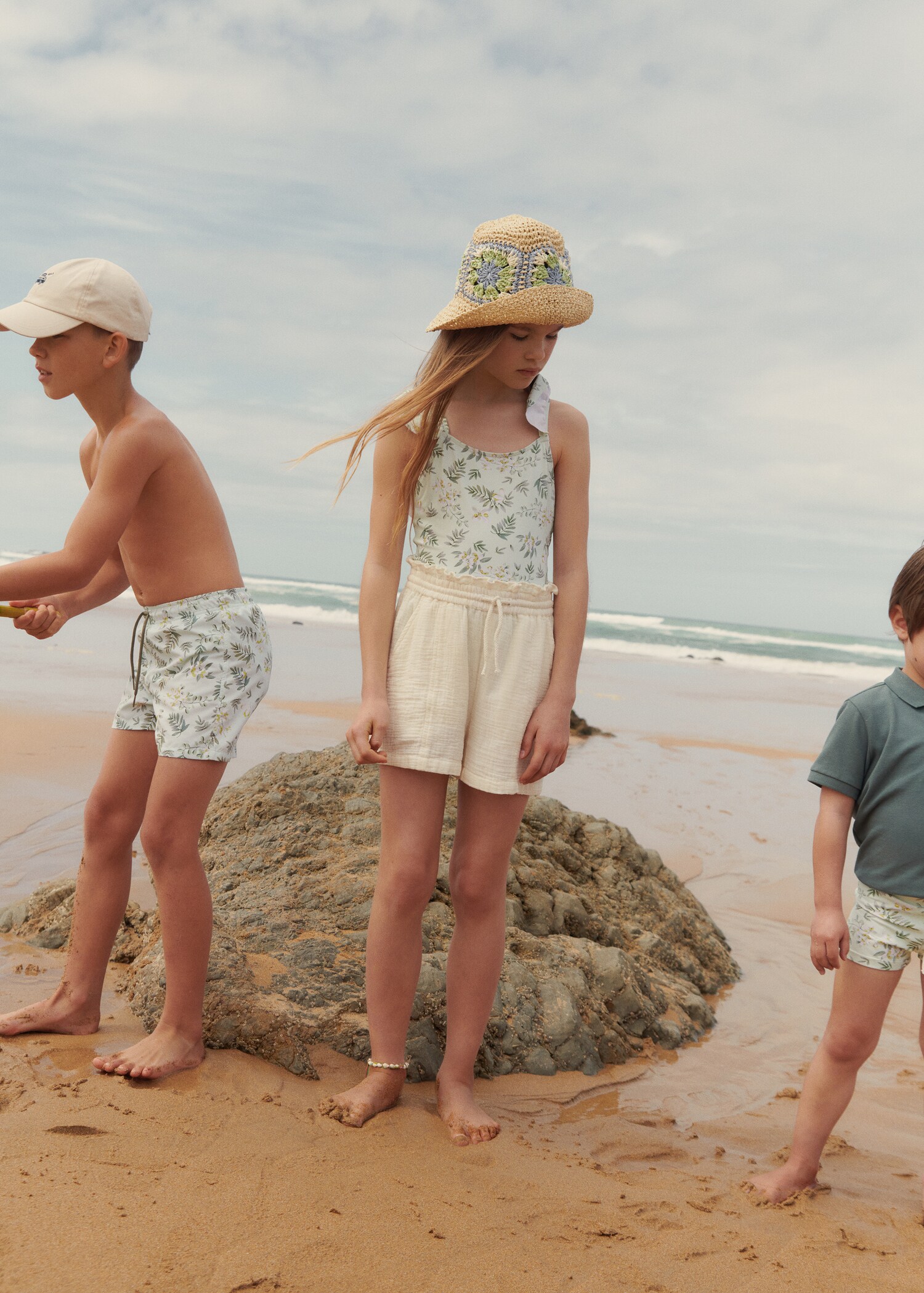 Flowers straw hat - Details of the article 5