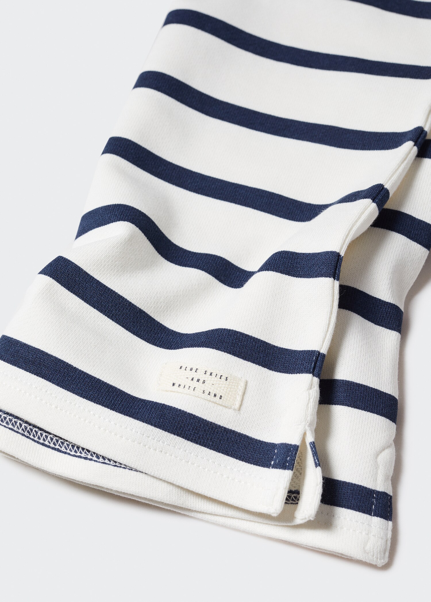 Striped cotton-blend sweatshirt - Details of the article 8