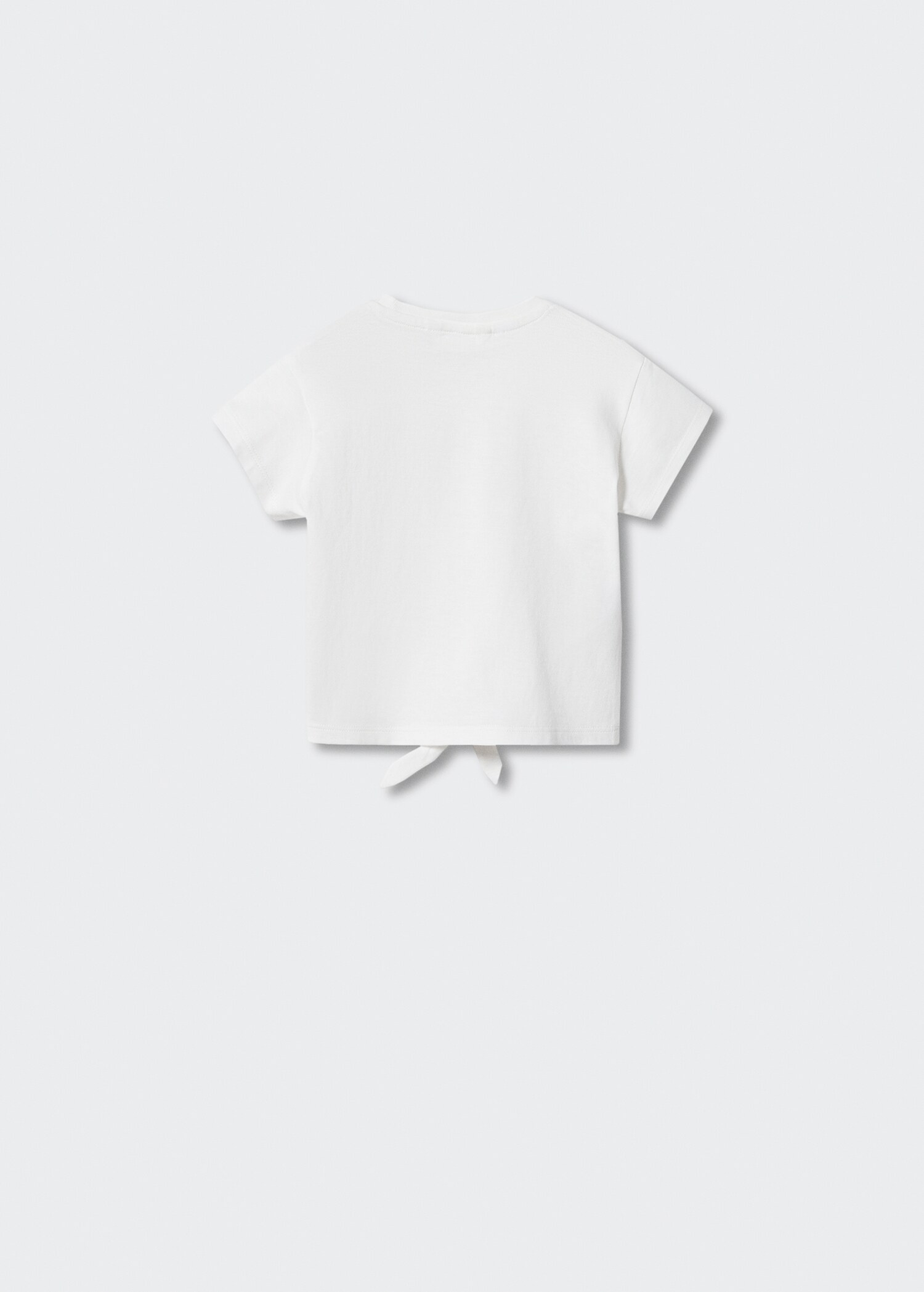 T-shirt imprimé nœud - Verso de l’article