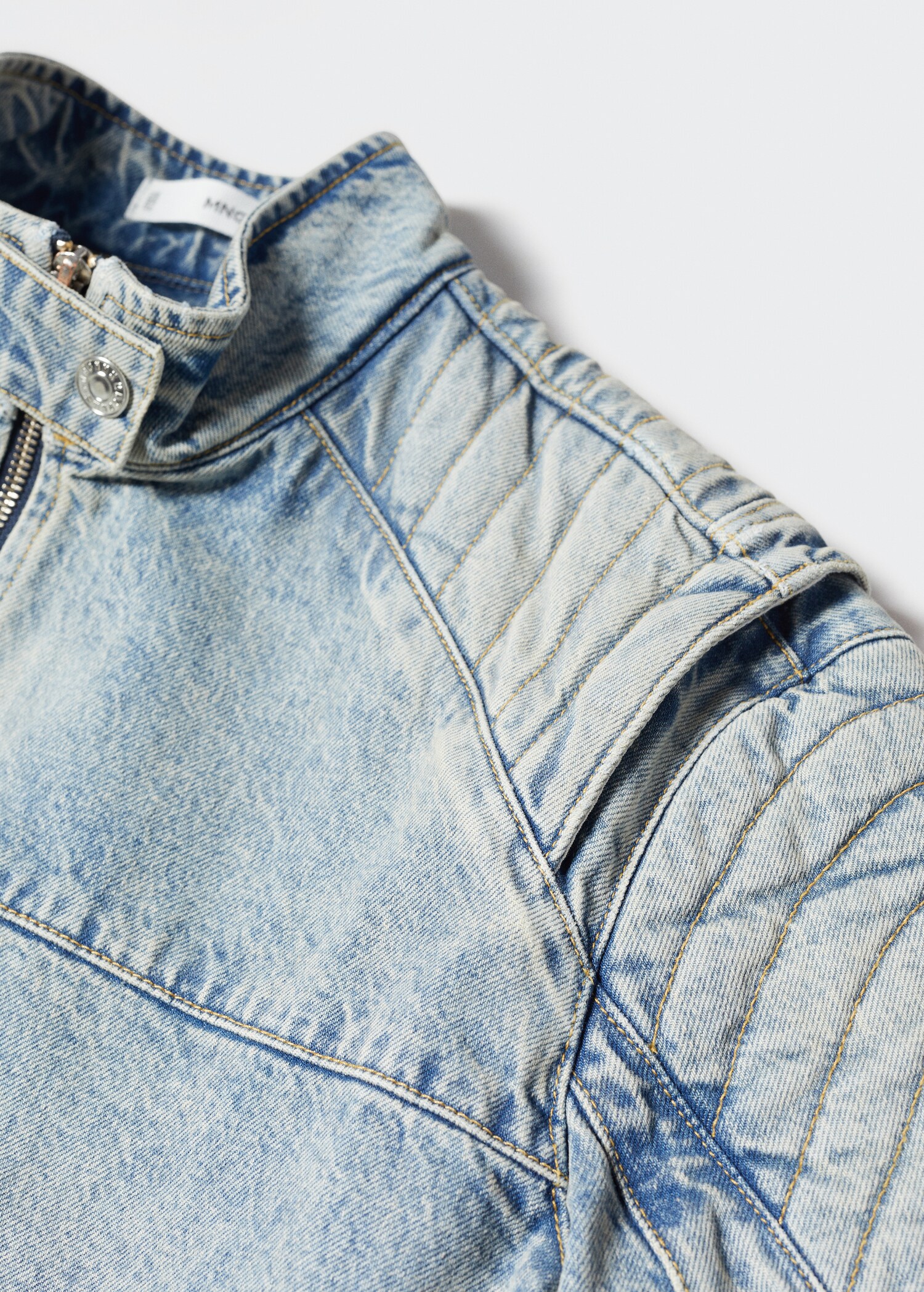 Denimjakke i biker-stil - Artikkeldetalj 8