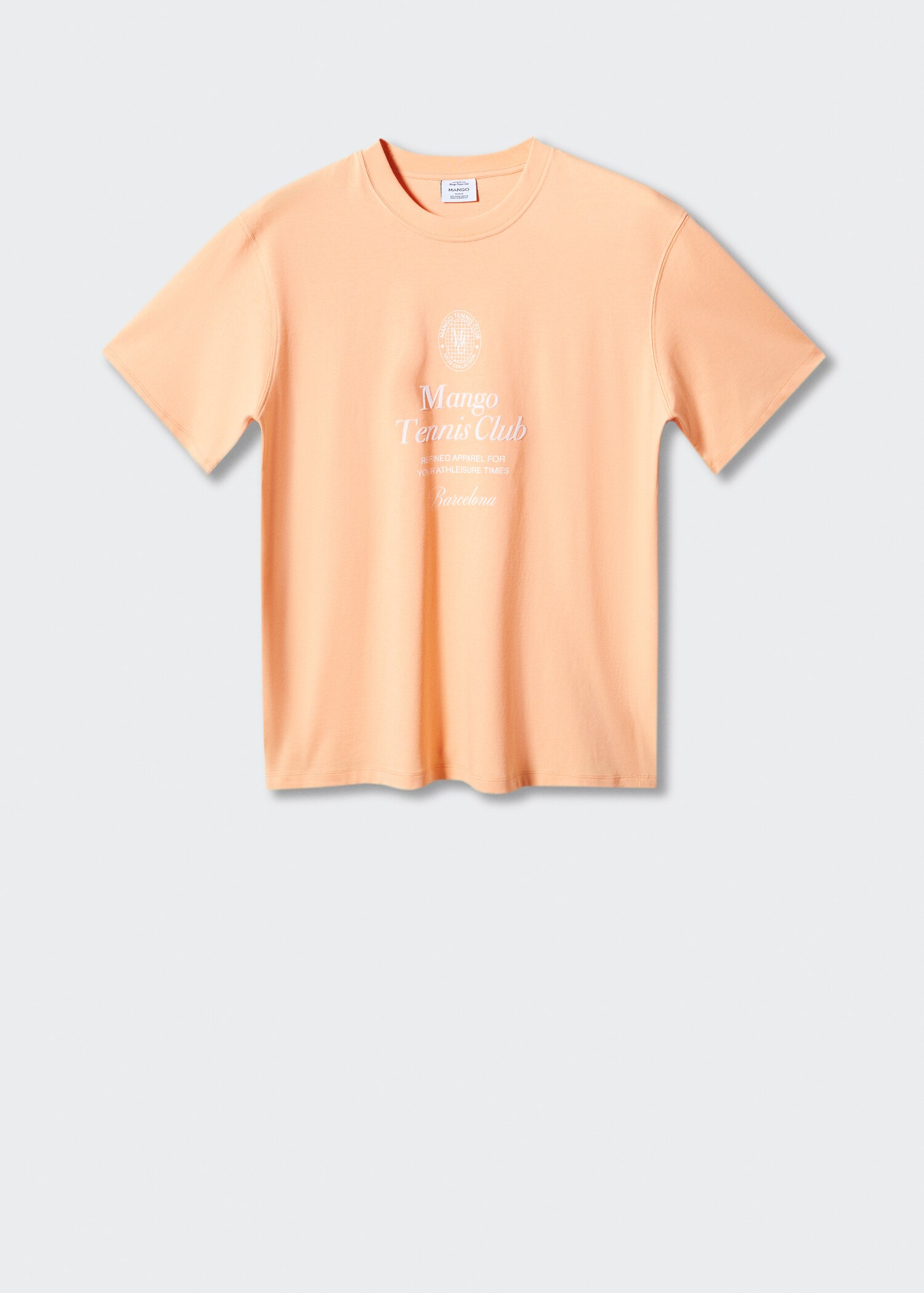 Gemustertes T-Shirt aus 100 % Baumwolle - Artikel ohne Model