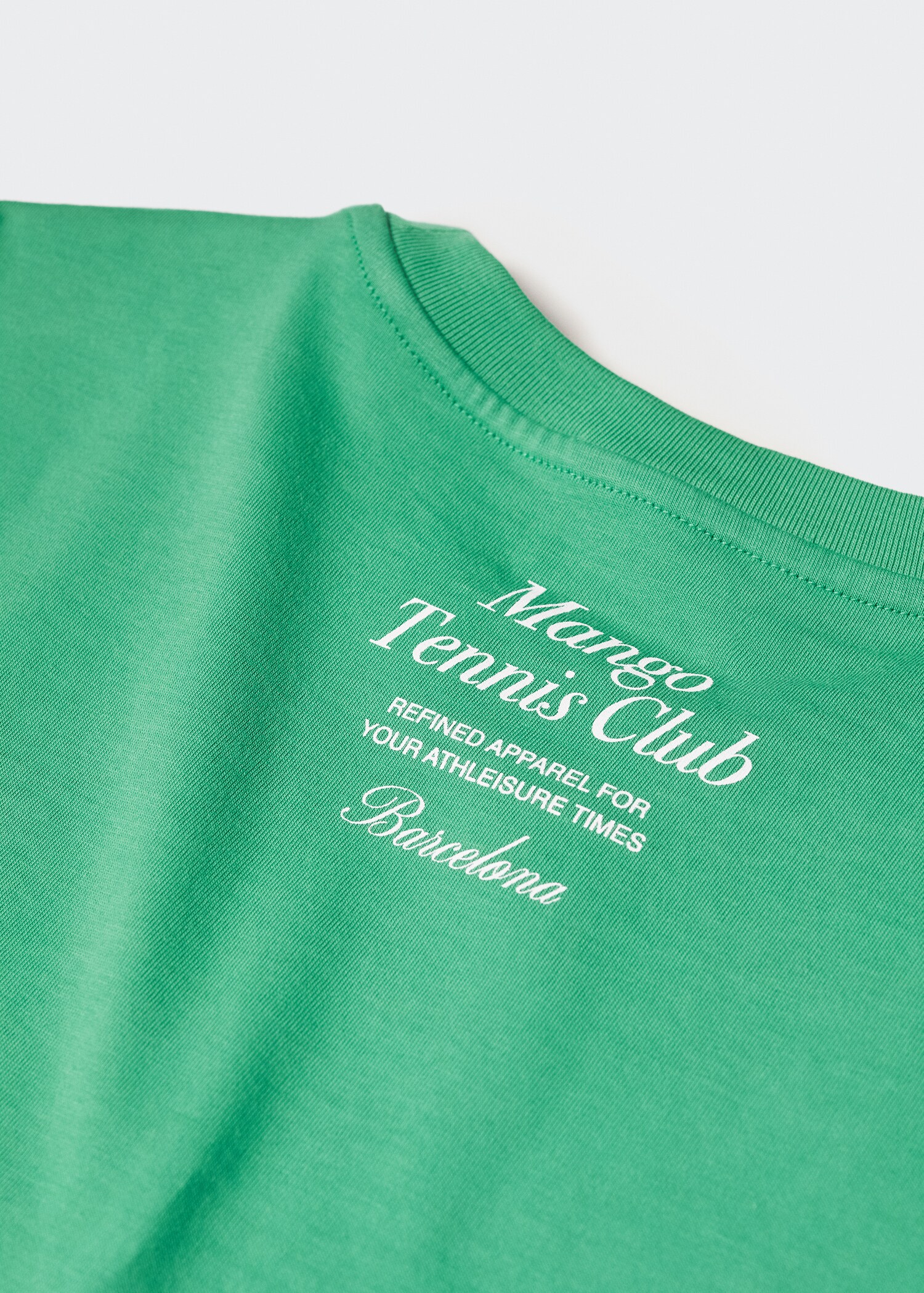 Logo print cotton t-shirt - Details of the article 8