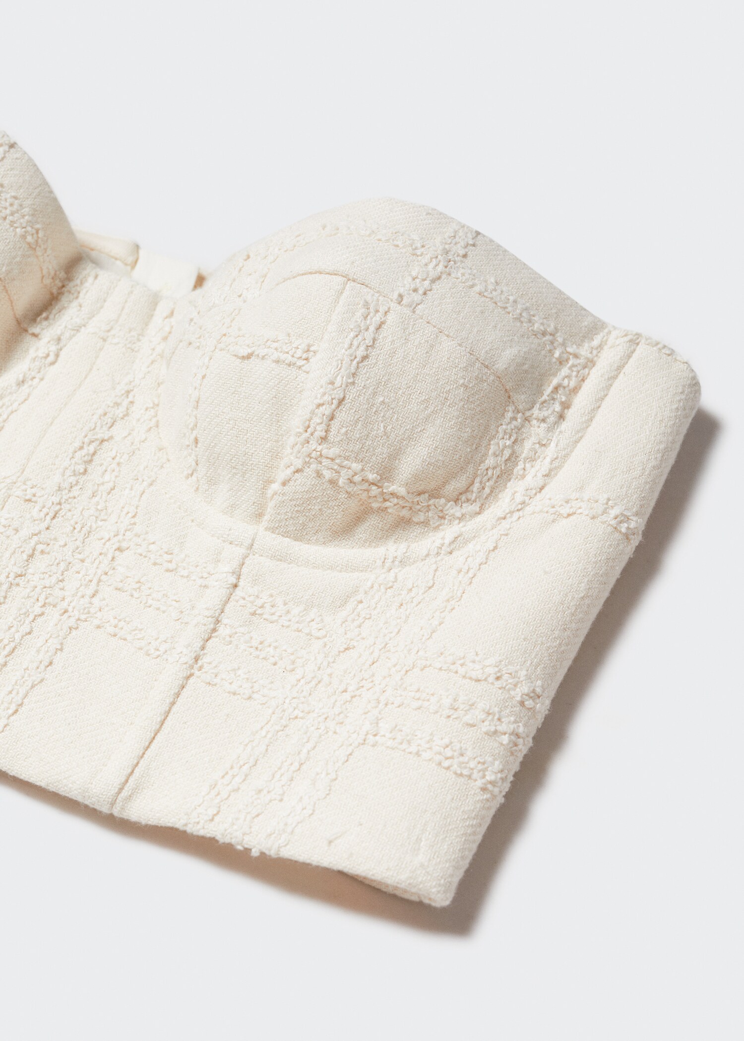 Top style corset texturé - Détail de l'article 8