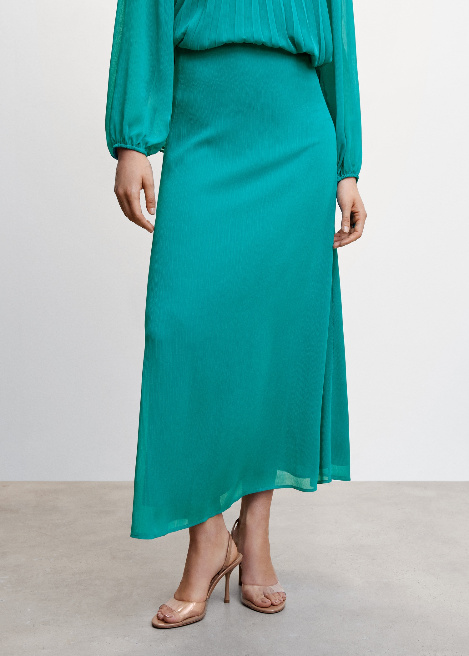 Jupe longue fluide Femme MANGO Tunisie