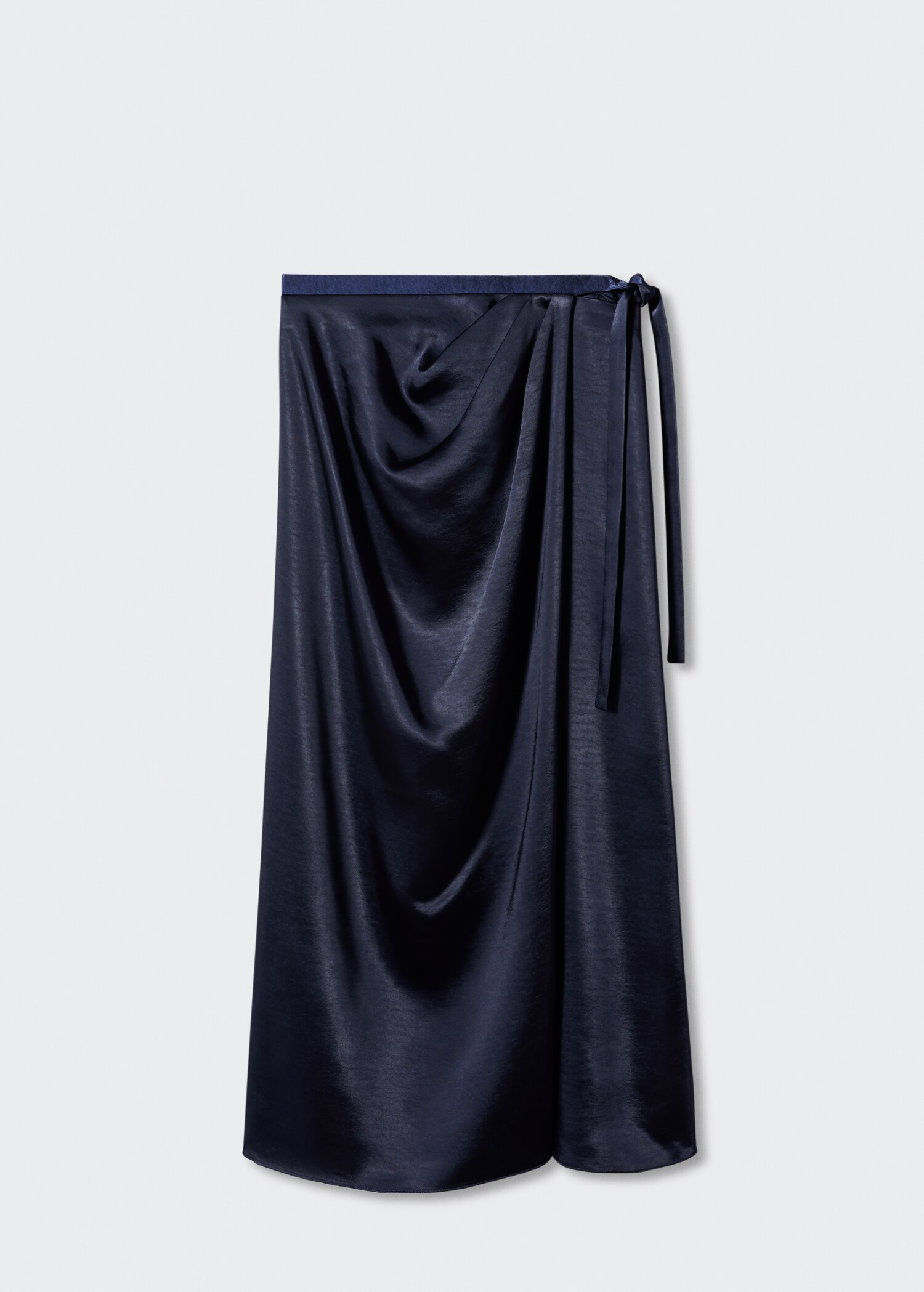 Satin wrap skirt - Article without model