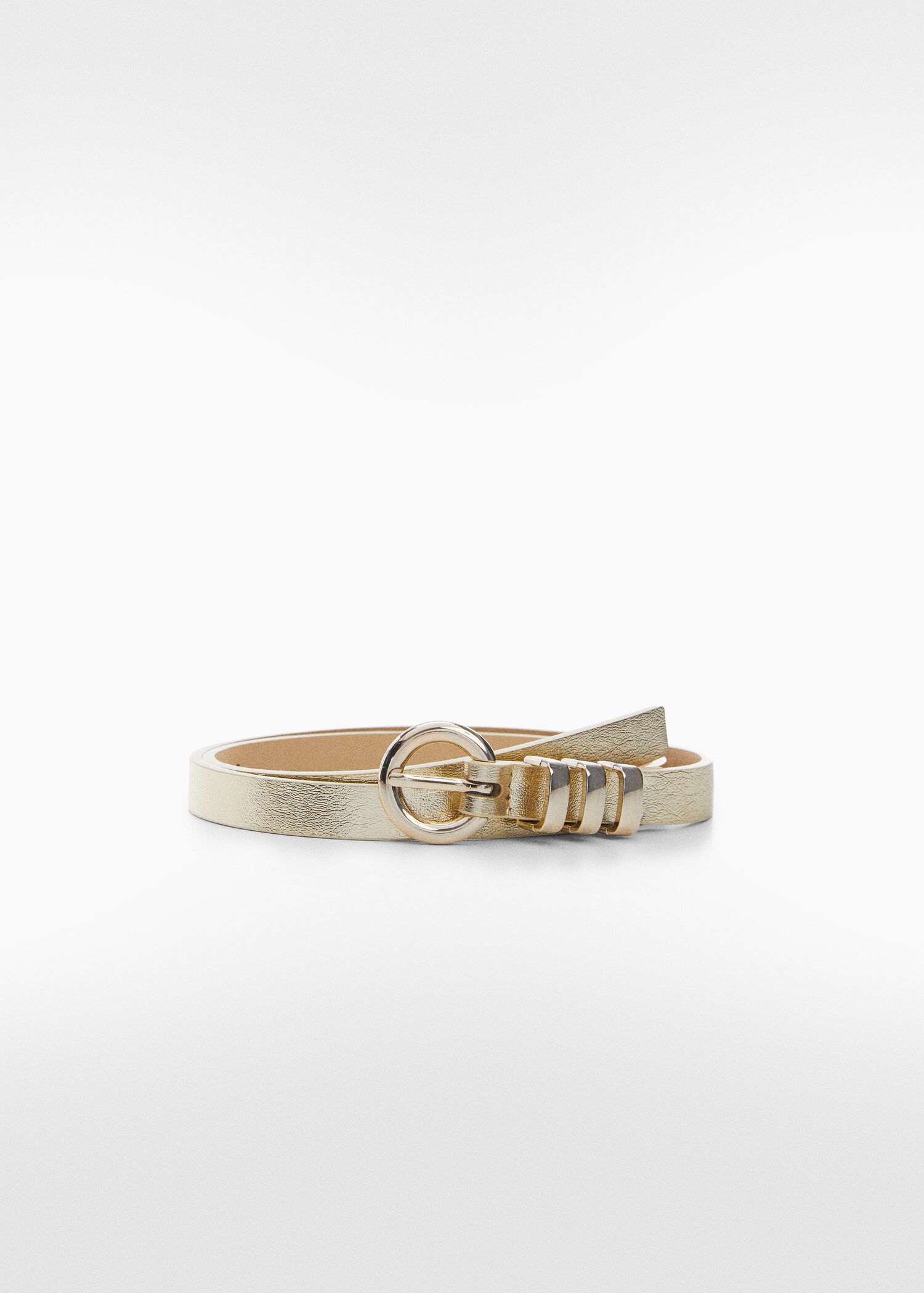 Buckle metallic belt - Article without model