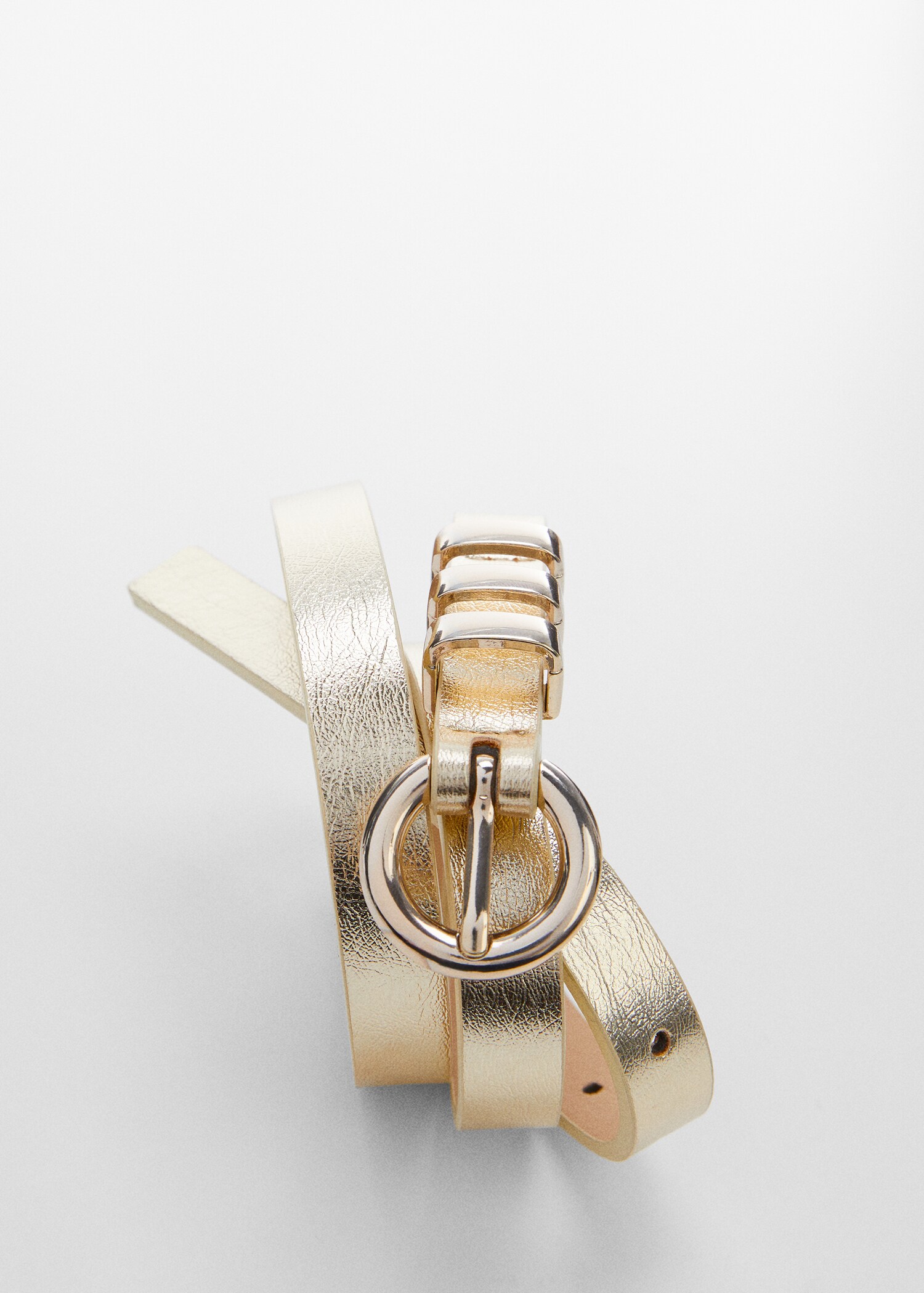 Buckle metallic belt - Details of the article 1