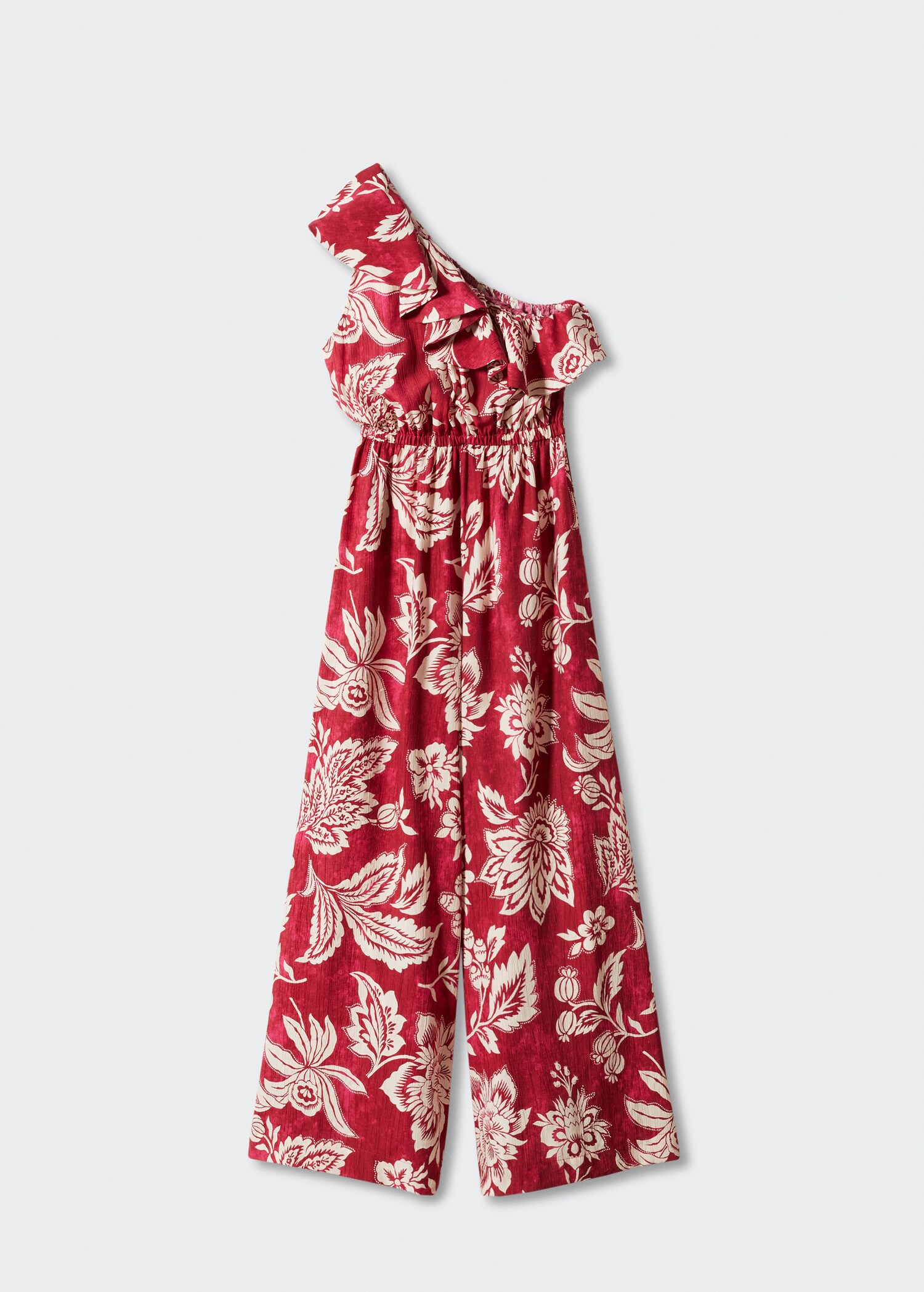 Ruffled asymmetric jumpsuit - Article without model