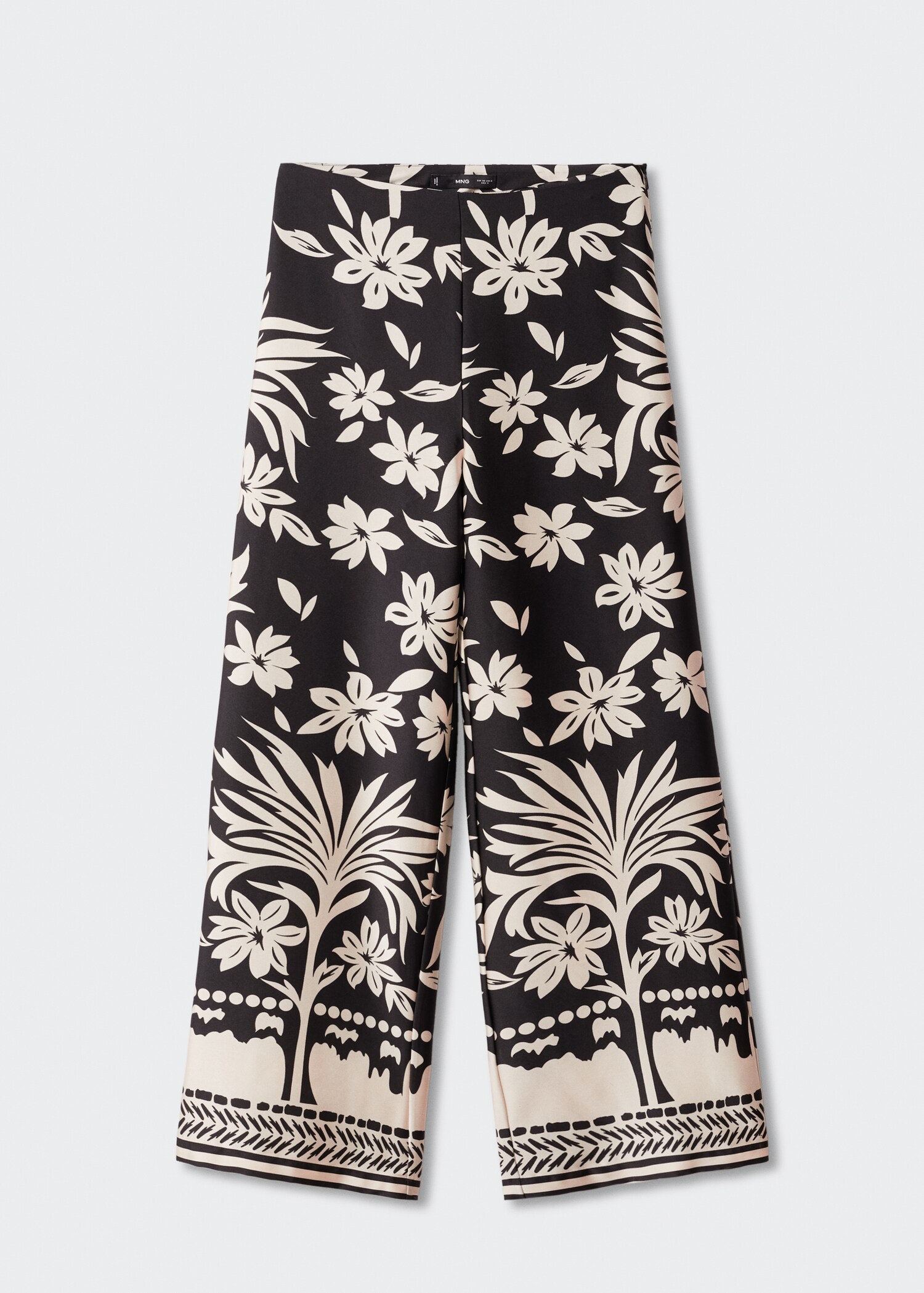 Floral palazzo pants - Article without model