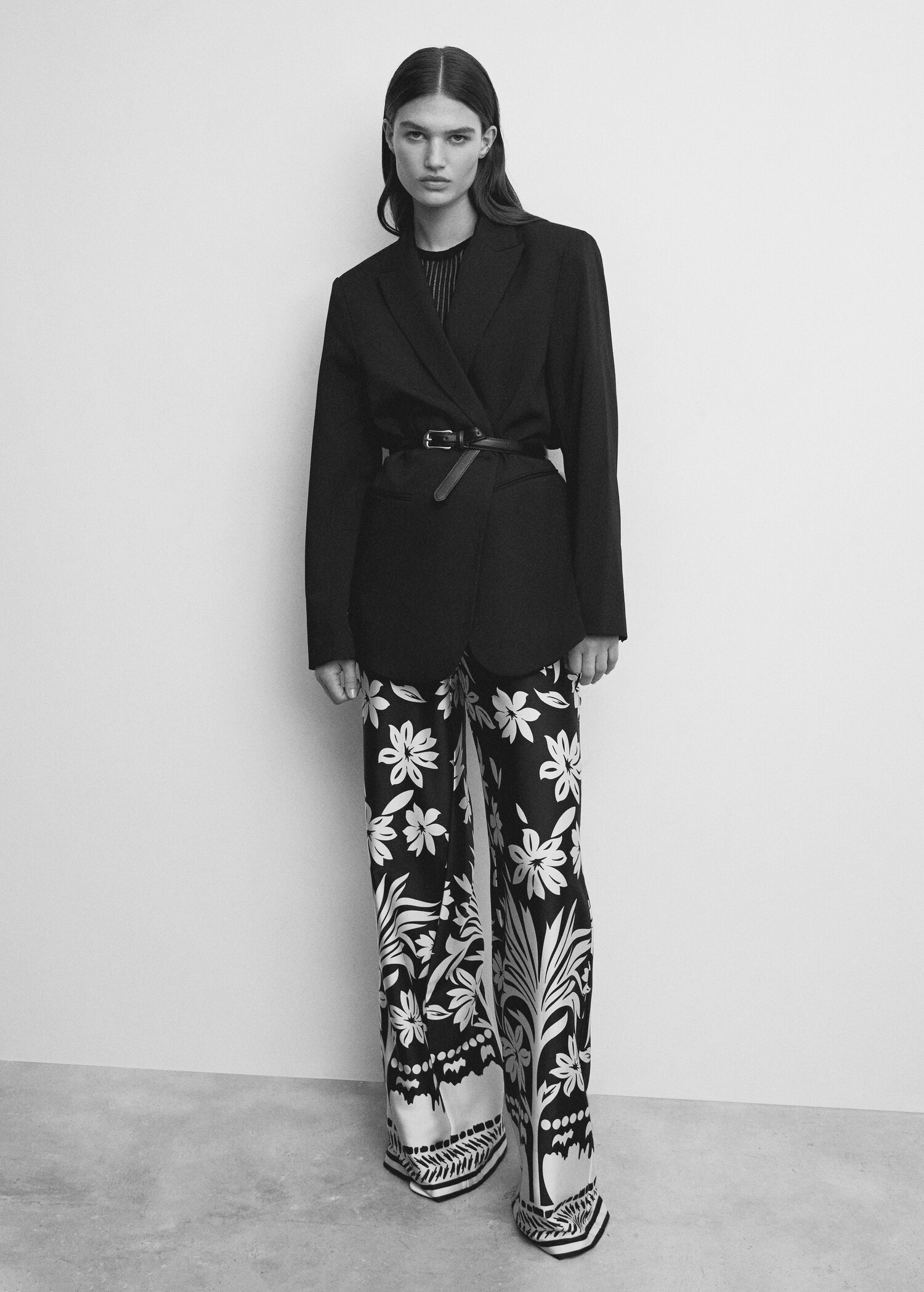 Floral palazzo pants - Details of the article 2