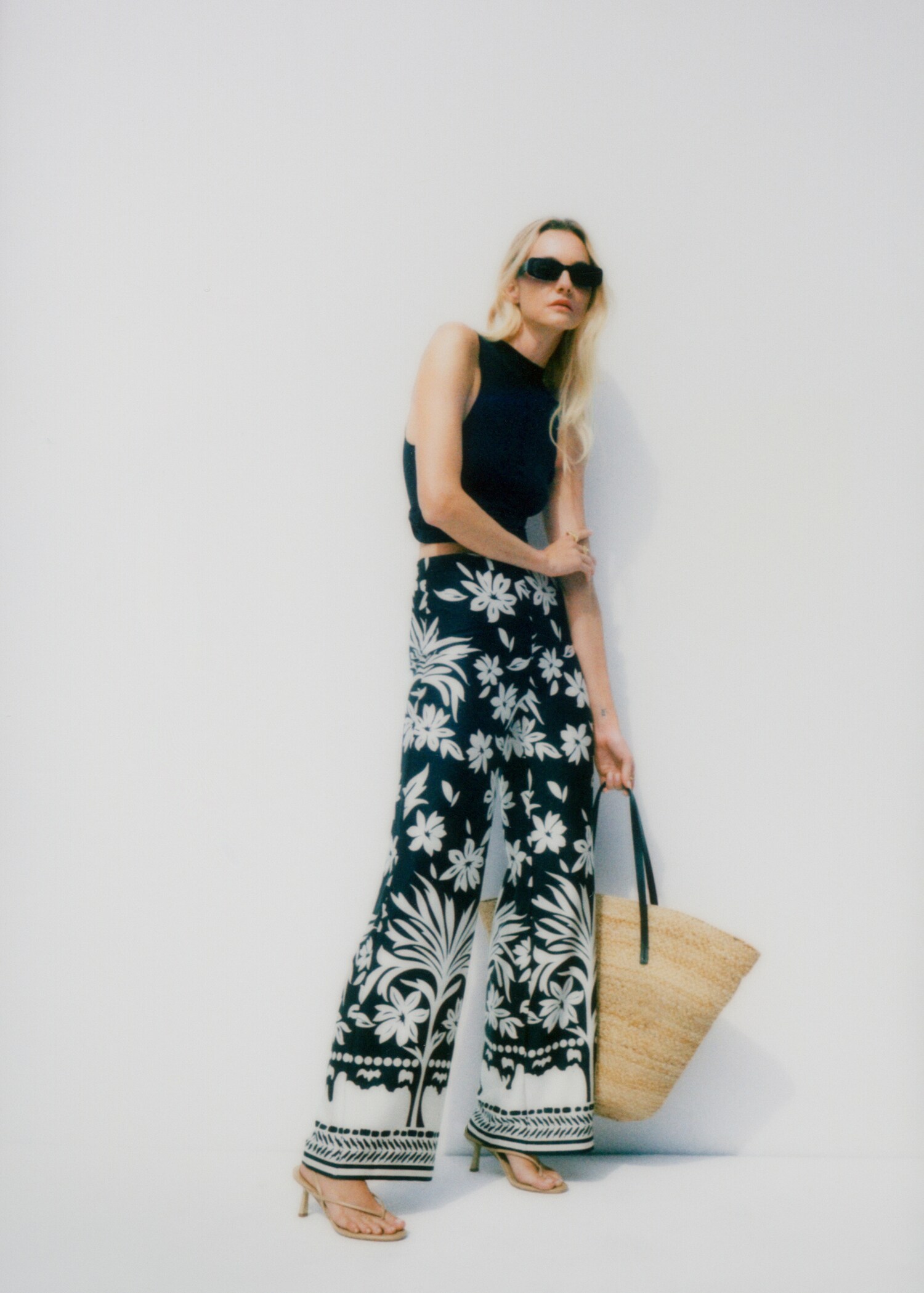 Floral palazzo pants - Details of the article 6