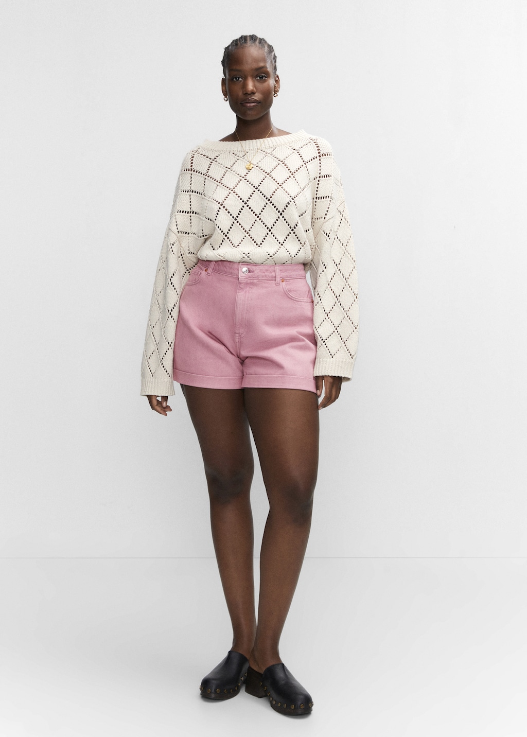 Mom fit bermuda shorts best sale