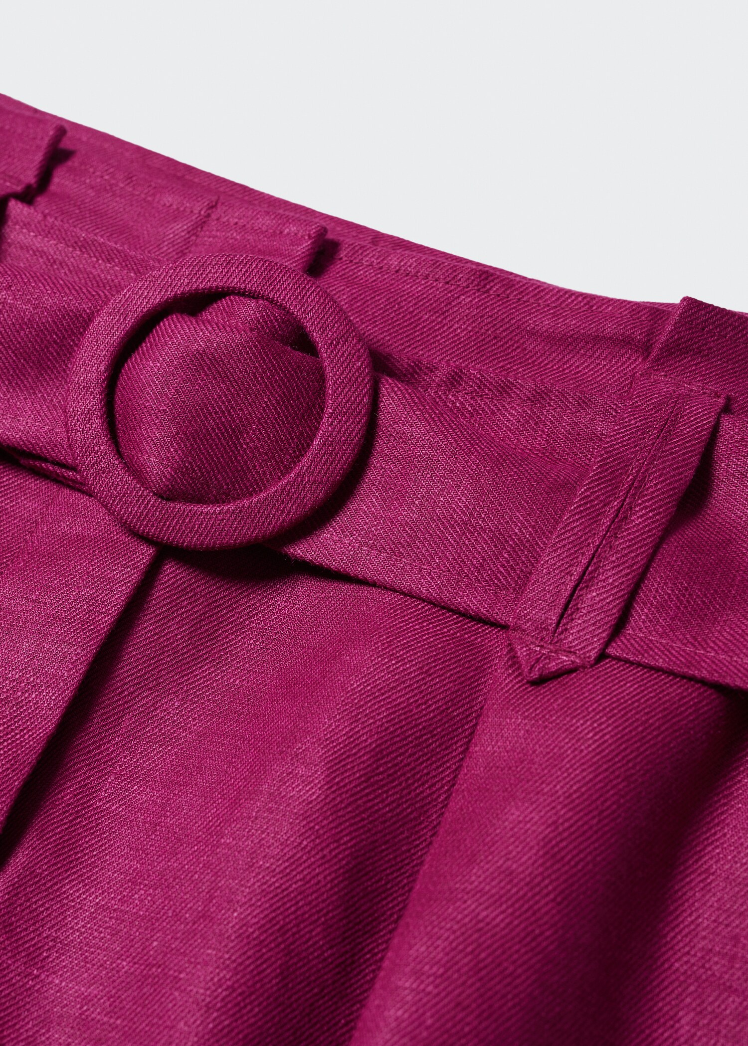 Linnen shorts met ceintuur - Detail van het artikel 8