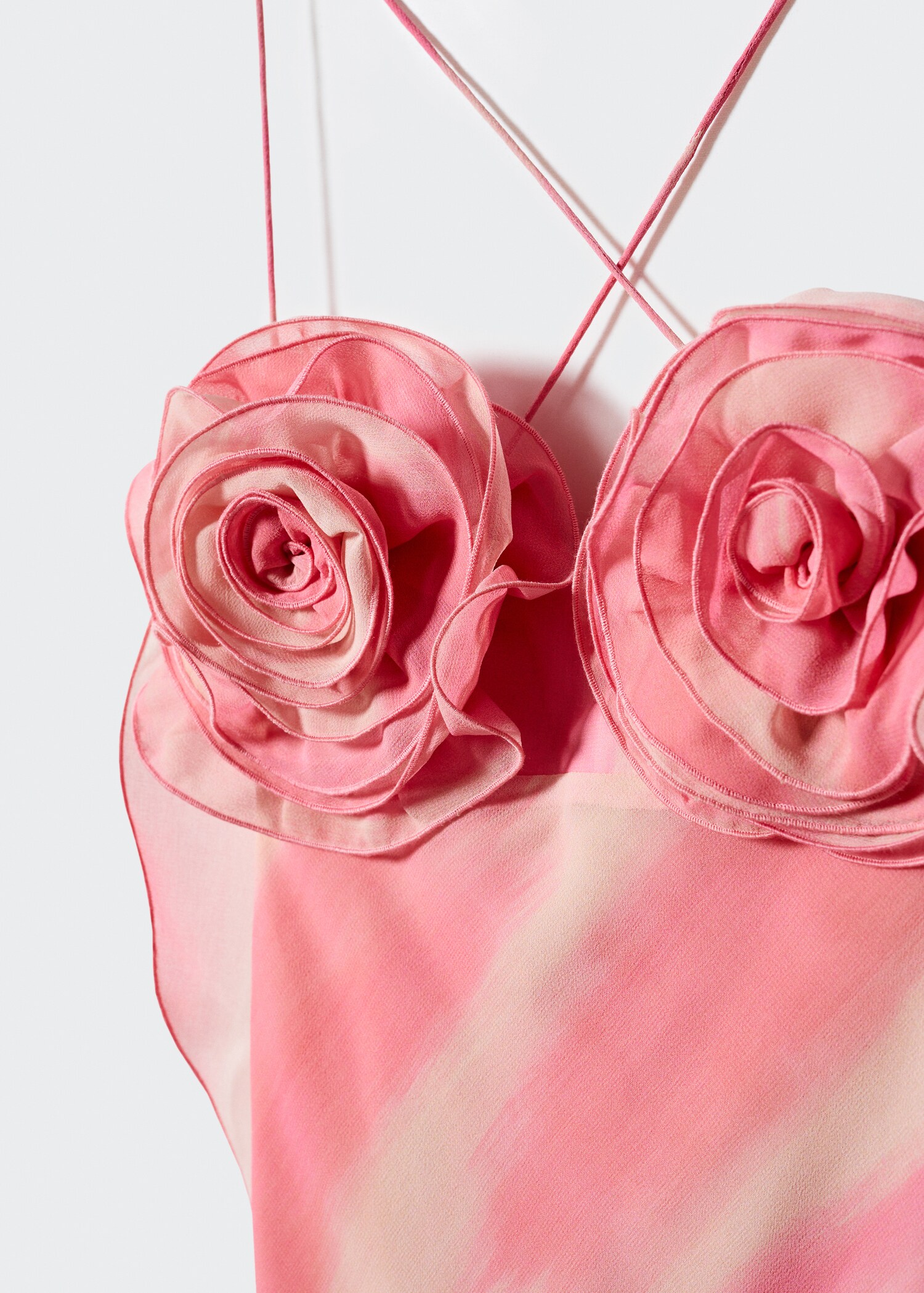 Floral maxi slip dress - Details of the article 8