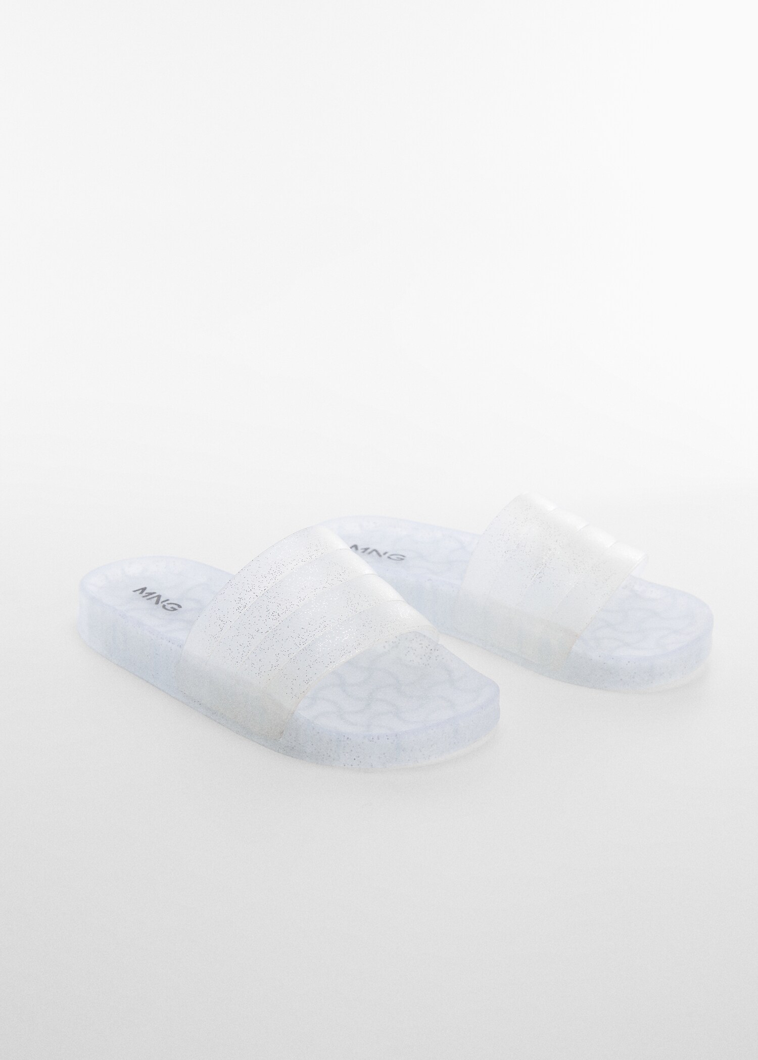 Transparent flip-flops - Medium plane