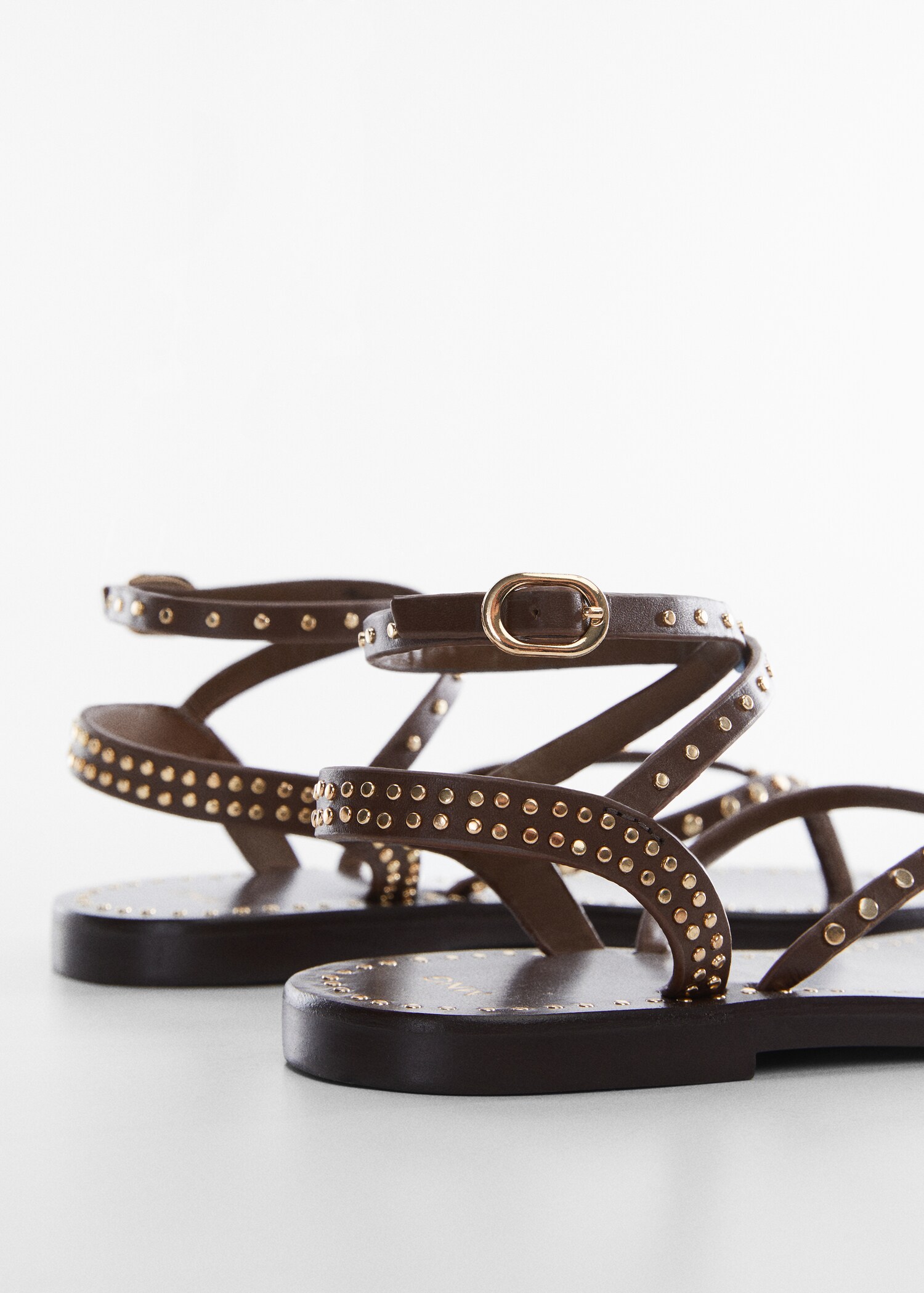 Sandales cuir cloutées - Détail de l'article 1