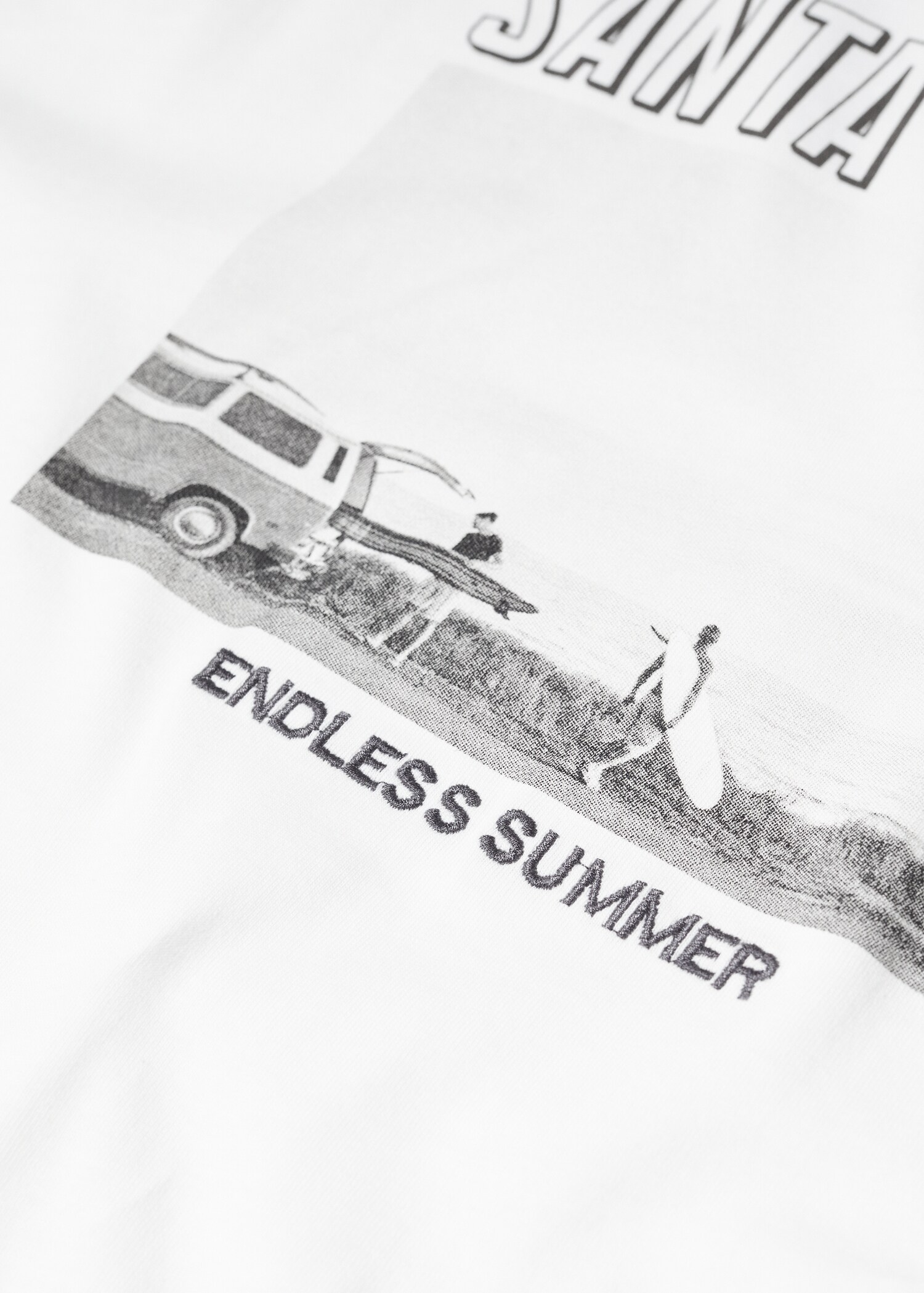 Printed cotton-blend t-shirt - Details of the article 8