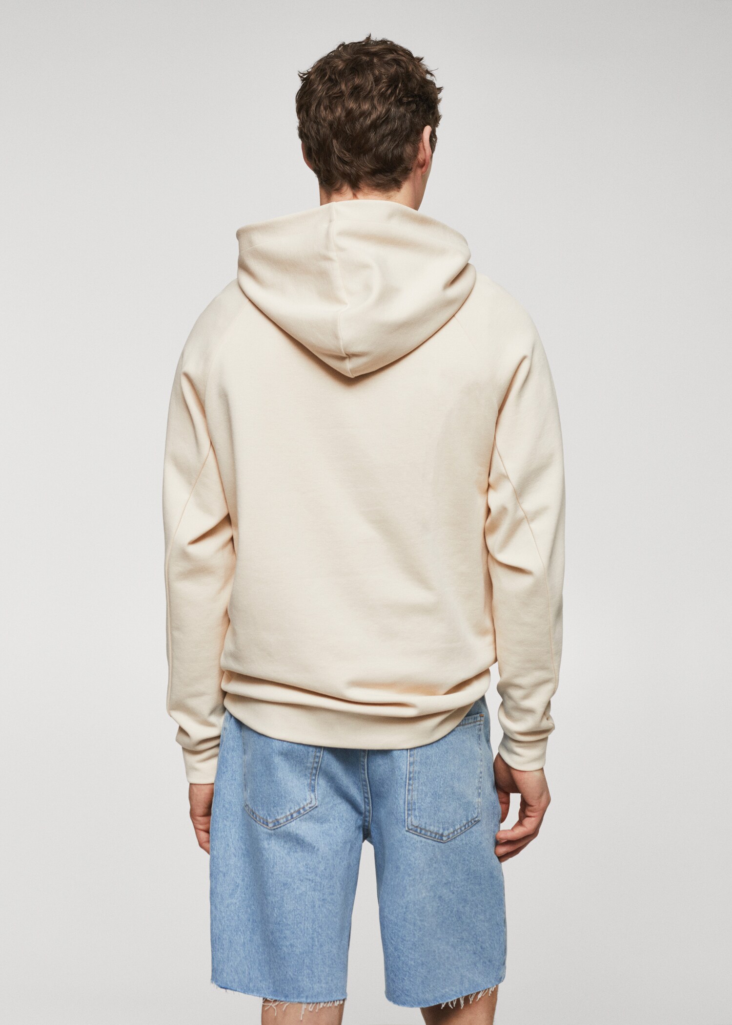 Sweat-shirt kangourou capuche - Verso de l’article
