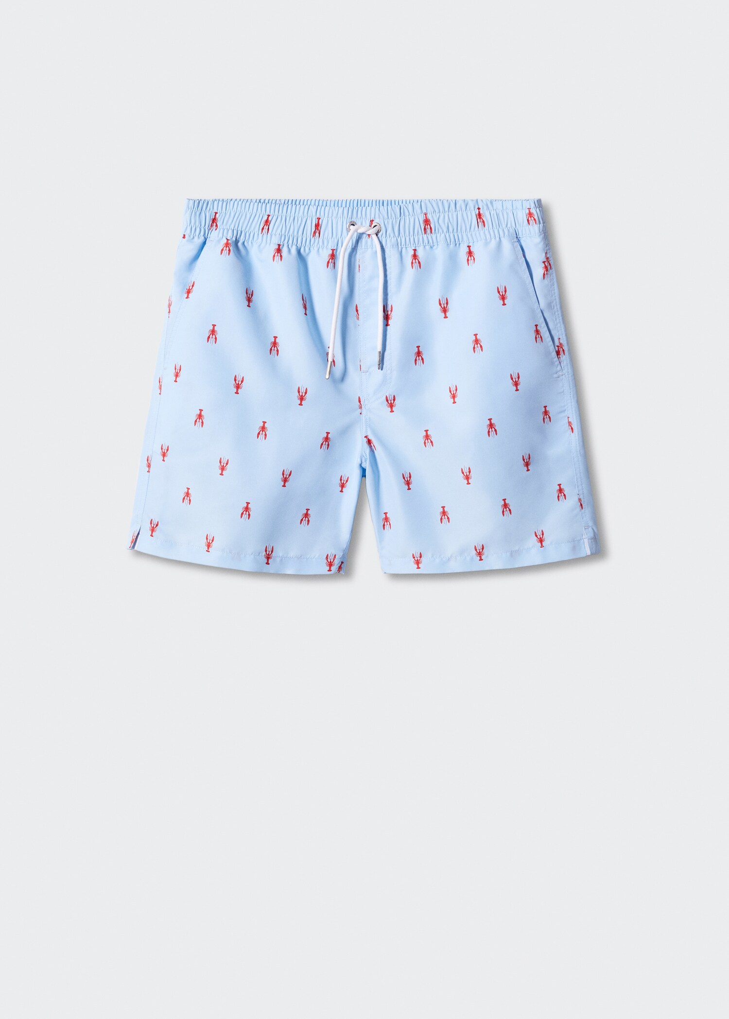 MAN/ Badeshorts mit Lobster-Print - Artikel ohne Model