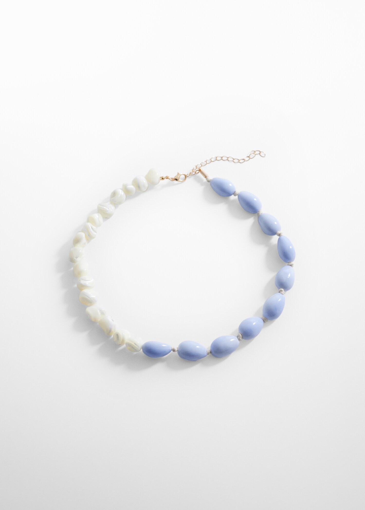 Ceramic shell necklace - Article without model