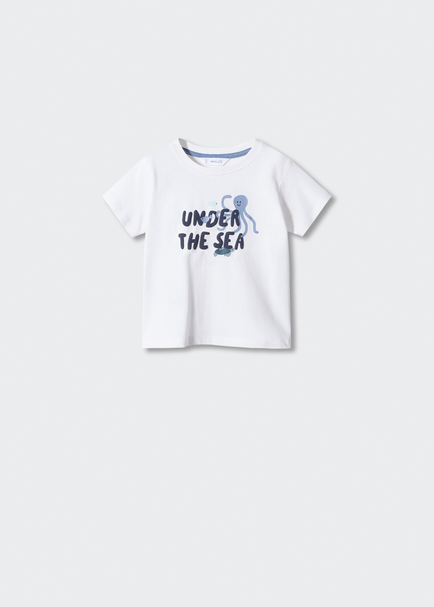 Bedrucktes Baumwoll-T-Shirt - Artikel ohne Model