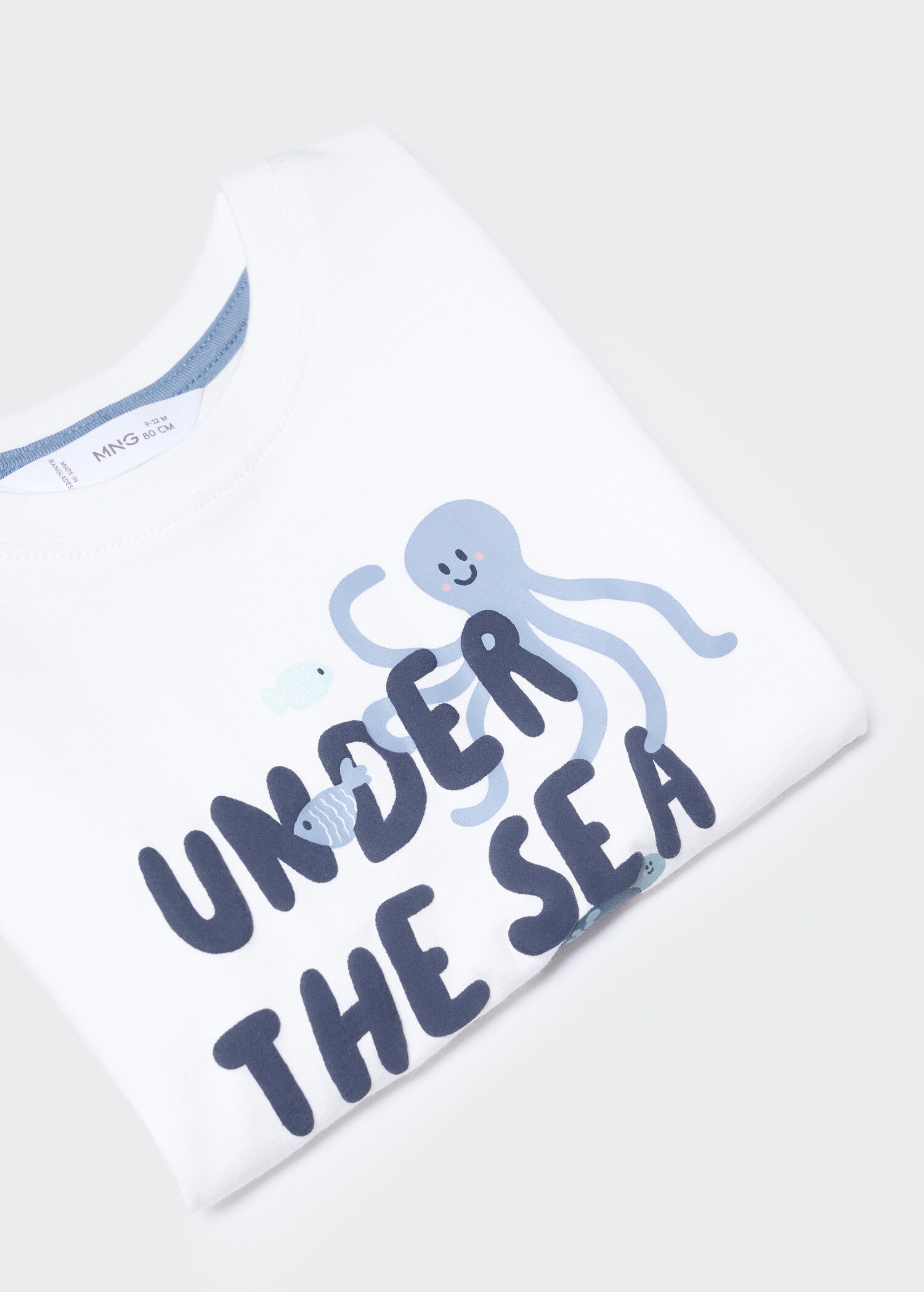 Bedrucktes Baumwoll-T-Shirt - Detail des Artikels 8